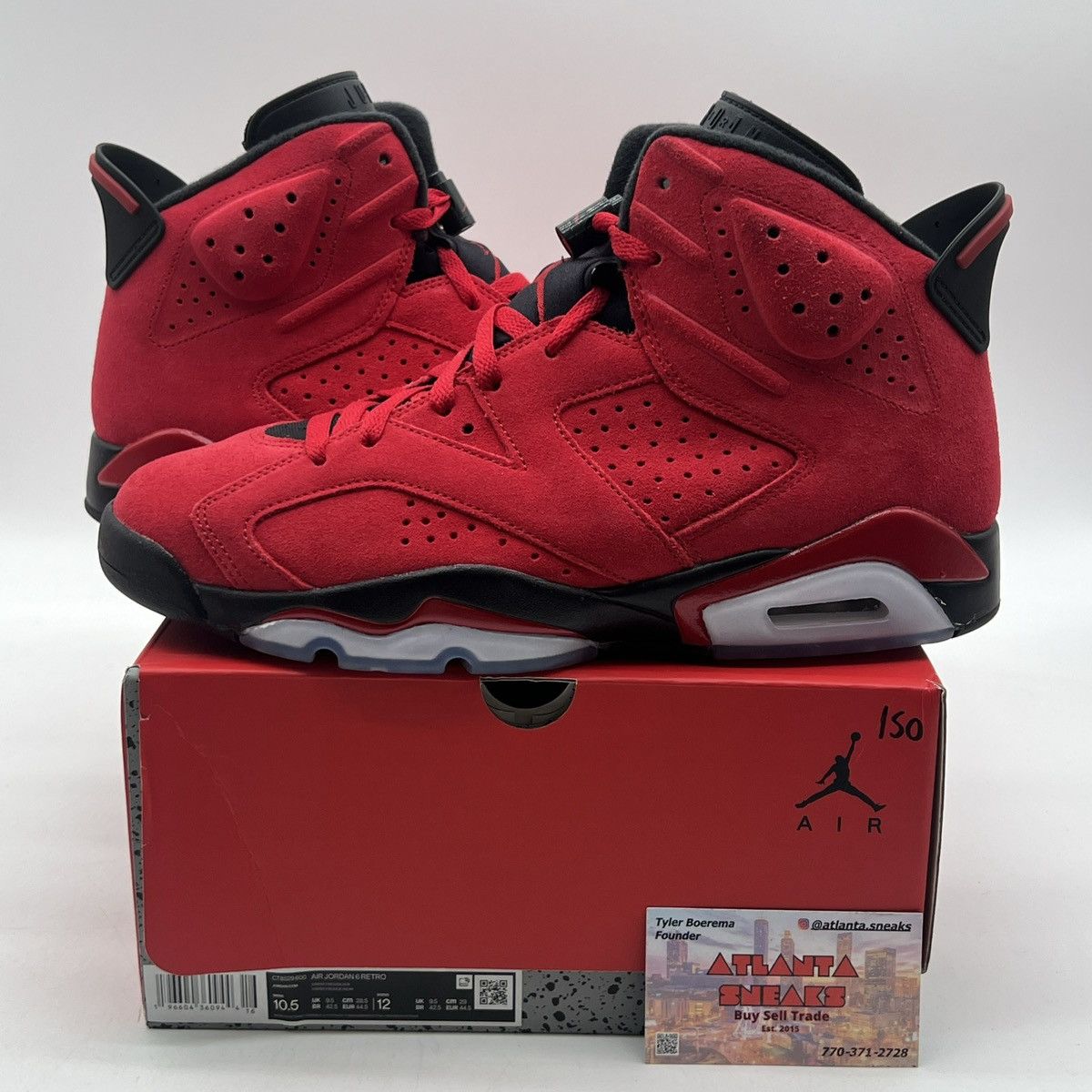 Jordan Brand Air Jordan 6 toro bravo Size US 10.5 / EU 43-44 - 1 Thumbnail