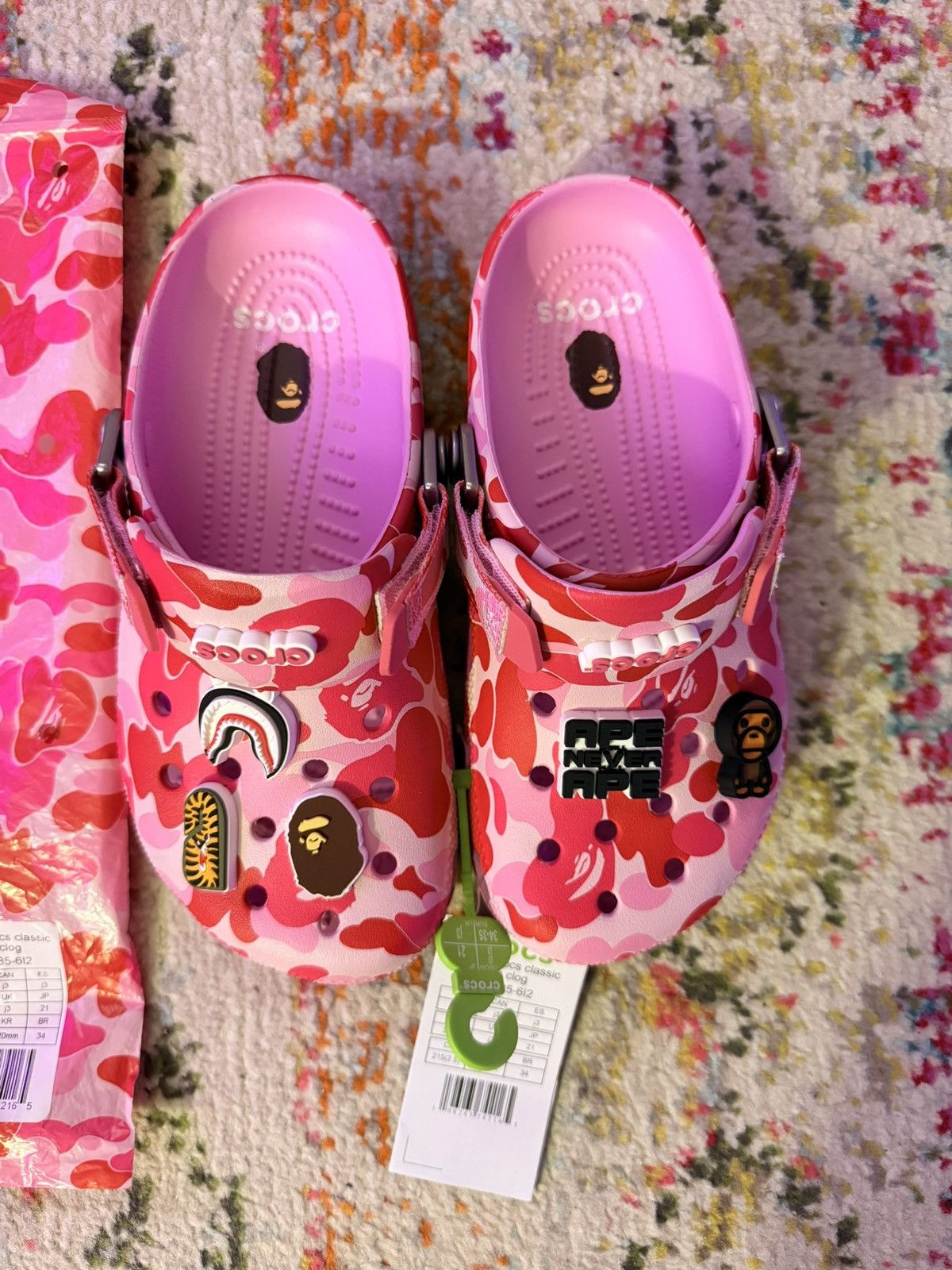 Bape × Crocs BAPE X CROCS CLASSIC CLOG Size US 6 / IT 36 - 6 Thumbnail