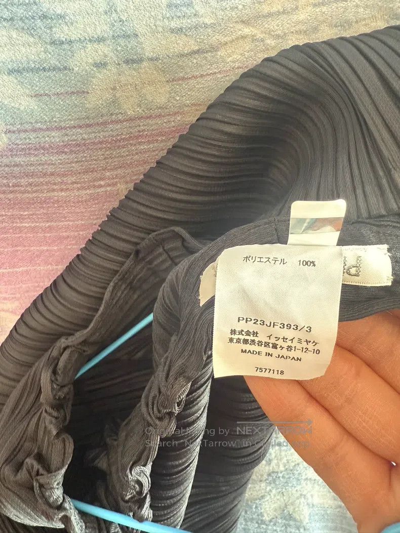 Issey Miyake Issey Miyake size:3 Black Pants Size 22" - 3 Thumbnail