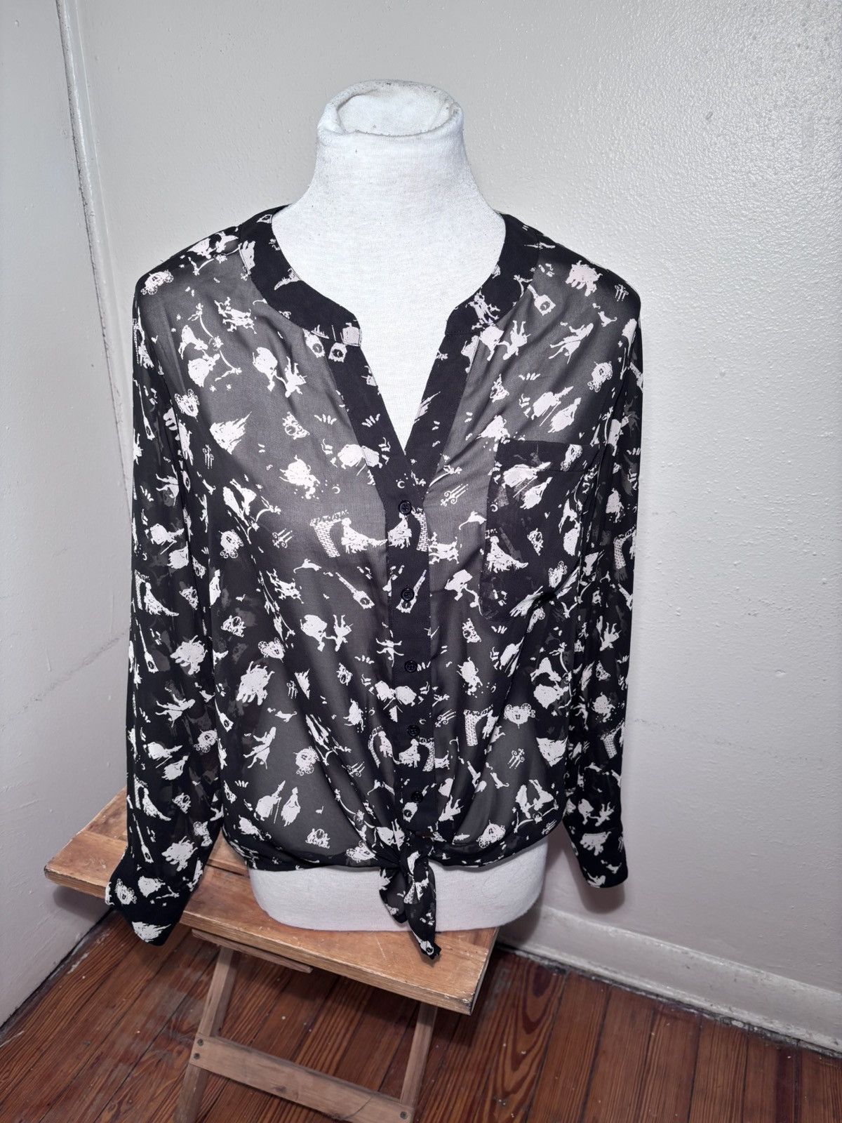 Other Bellatrix Sheer Cinderella Blouse Size S / US 4 / IT 40 - 2 Thumbnail