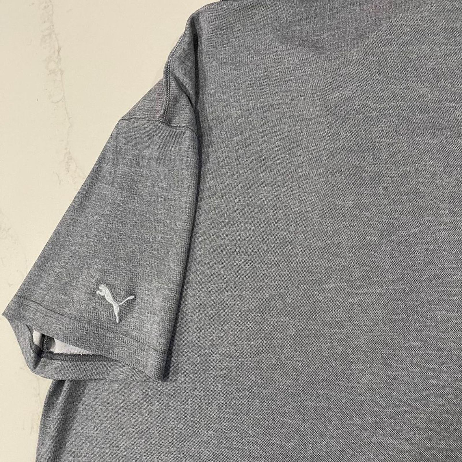 Puma Puma Grill To Green Golf Polo Gray Button Snap Men’s XXL Size US XXL / EU 58 / 5 - 6 Thumbnail