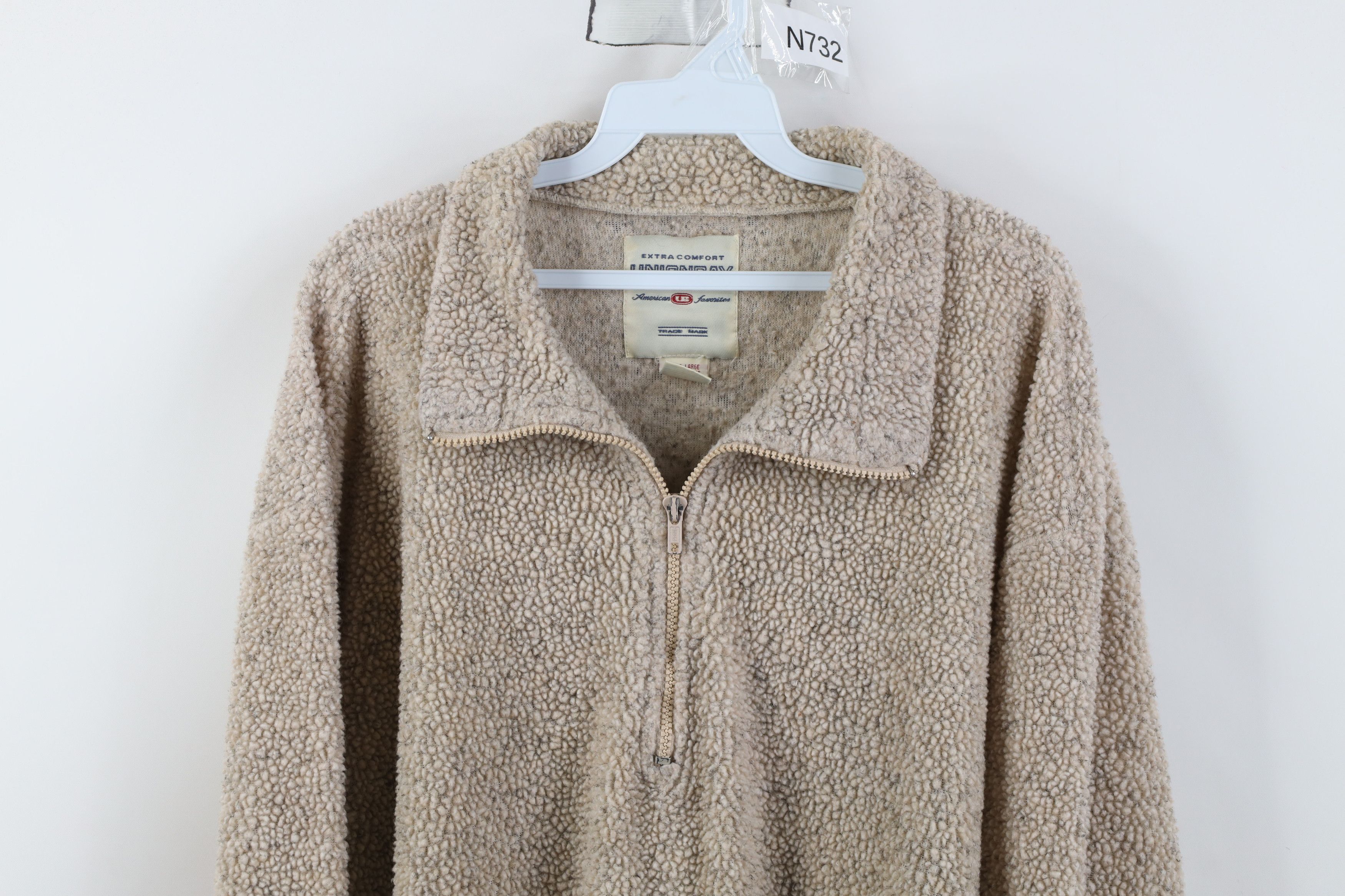 UNIONBAY Vintage 90s Unionbay Surfing Deep Pile Fleece Sweater USA Size US XL / EU 56 / 4 - 2 Thumbnail