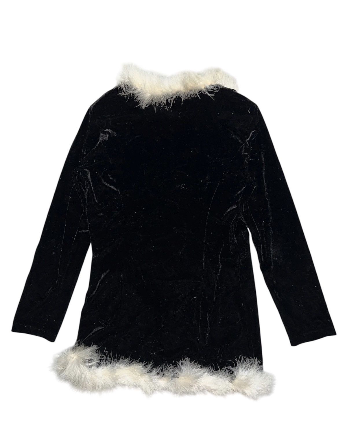 Miu Miu Vintage velvet top with fur trim 🎀💖 Size M / US 6-8 / IT 42-44 - 4 Thumbnail