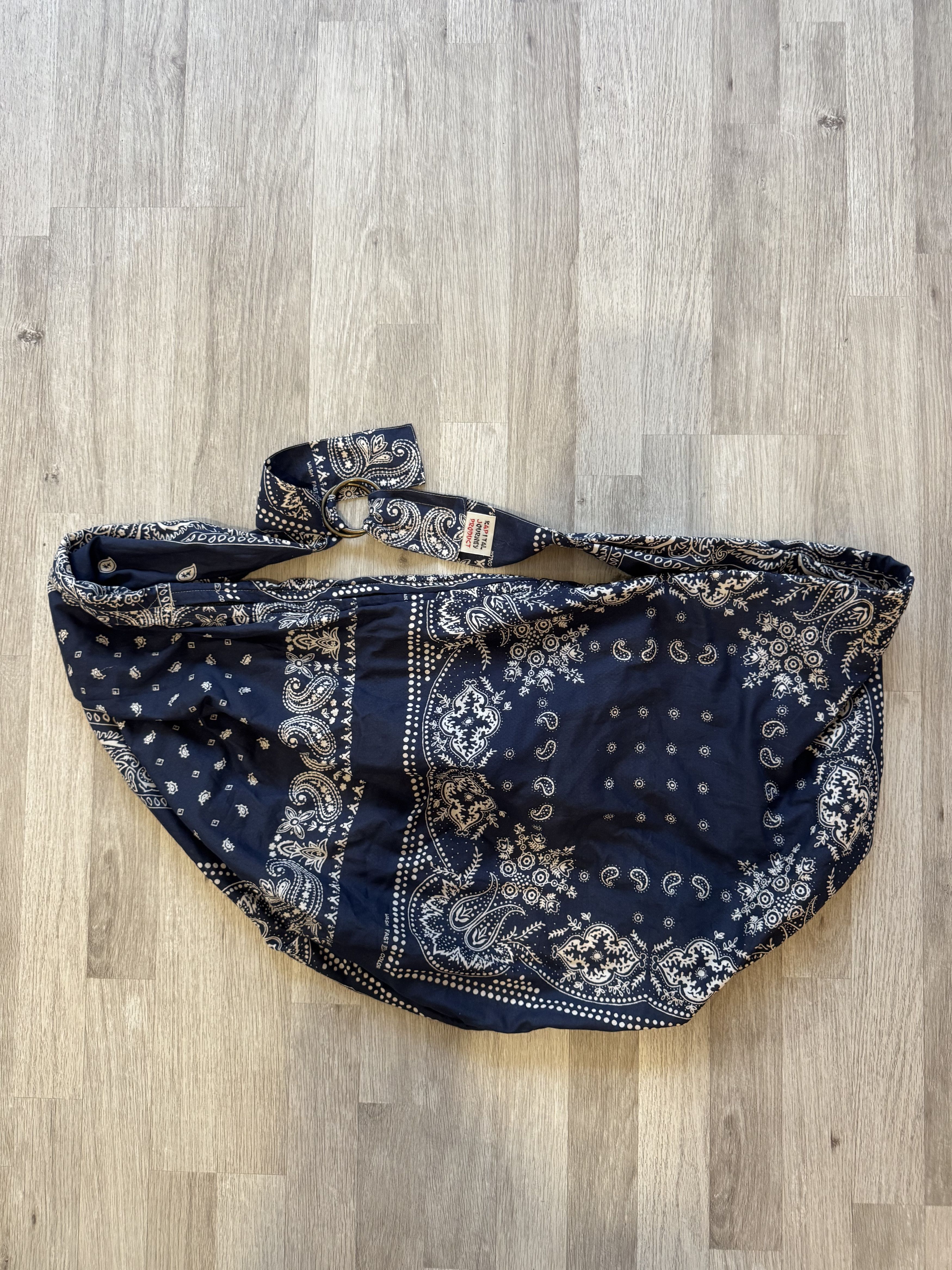 Gauze Rat Brand Bandana Patchwork Pattern Snufkin Bag