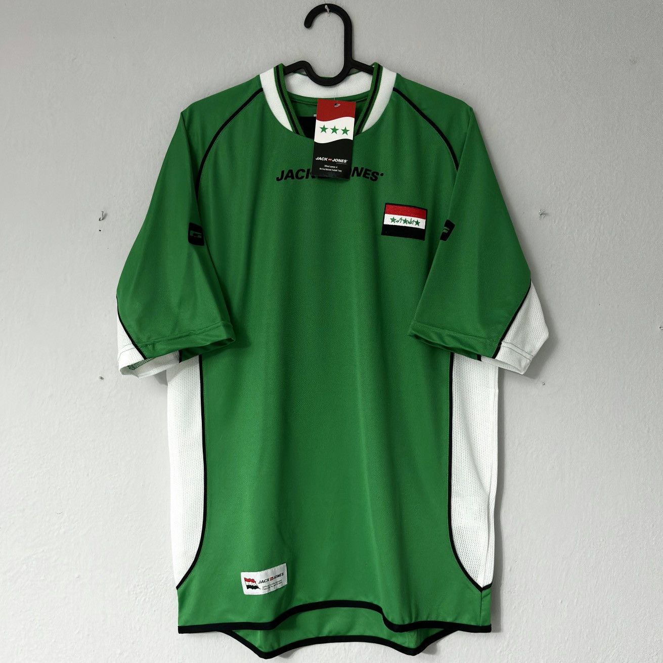 Jack & Jones × Vintage NEW 2004 2006 Iraq National Away Kit Soccer