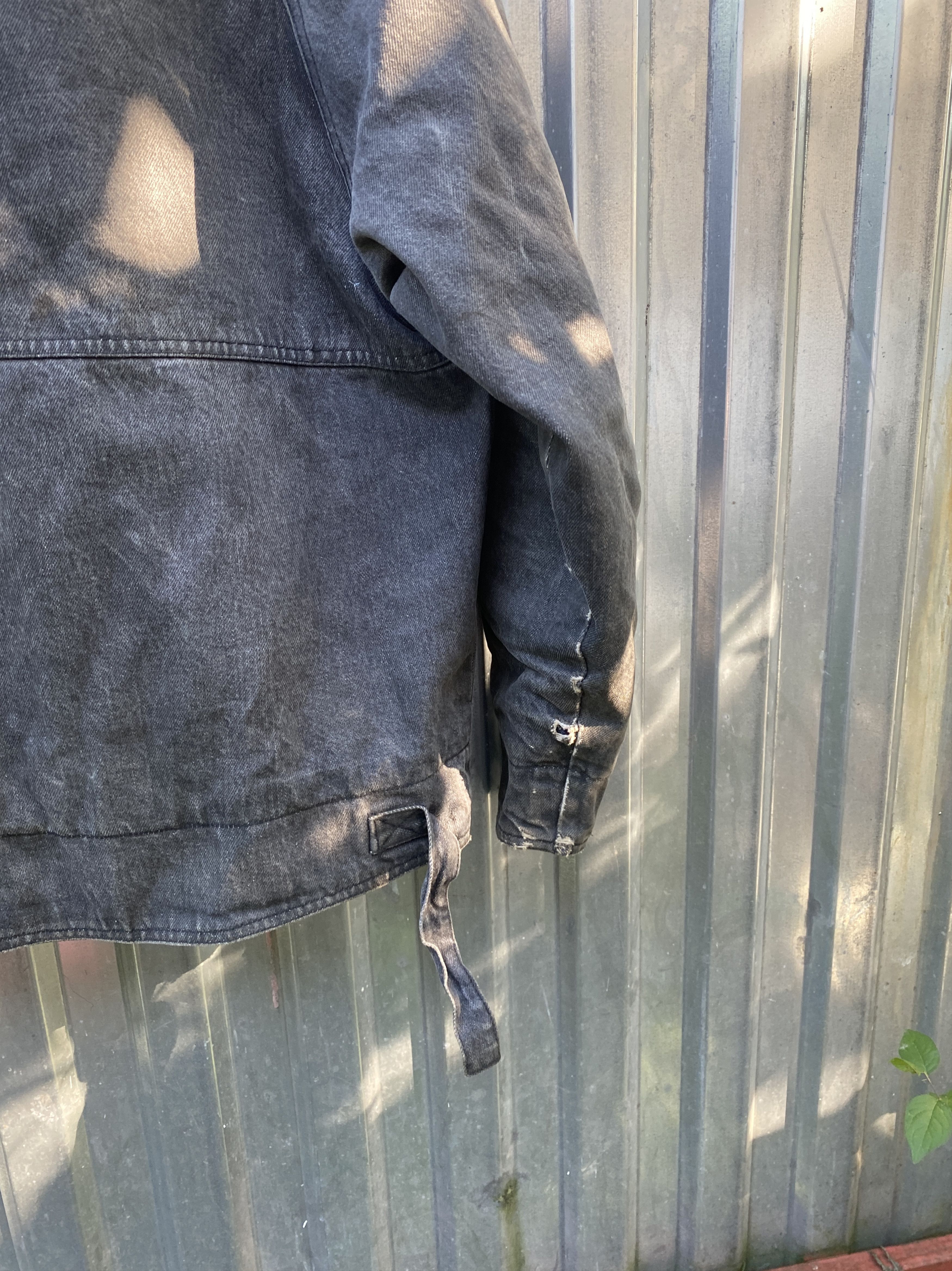 Levi's 💋VINTAGE RICK OWENS VIBE! LEVIS CARGO WASHED ZIPPER JACKET Size US M / EU 48-50 / 2 - 9 Thumbnail