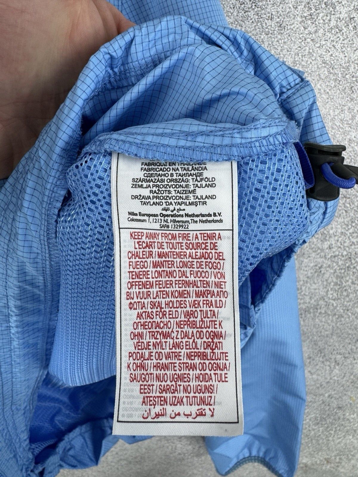 Nike ACG Nike ACG Vintage 2000s Ripstop Pullover Blue Anorak Jacket Size XL / US 12-14 / IT 48-50 - 14 Thumbnail
