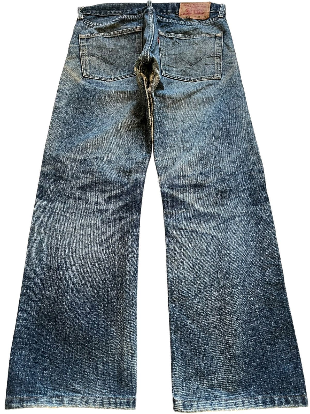Levi's Vintage 90s Levis Mud Wash Distressed Loose Jeans Size US 32 / EU 48 - 2 Thumbnail