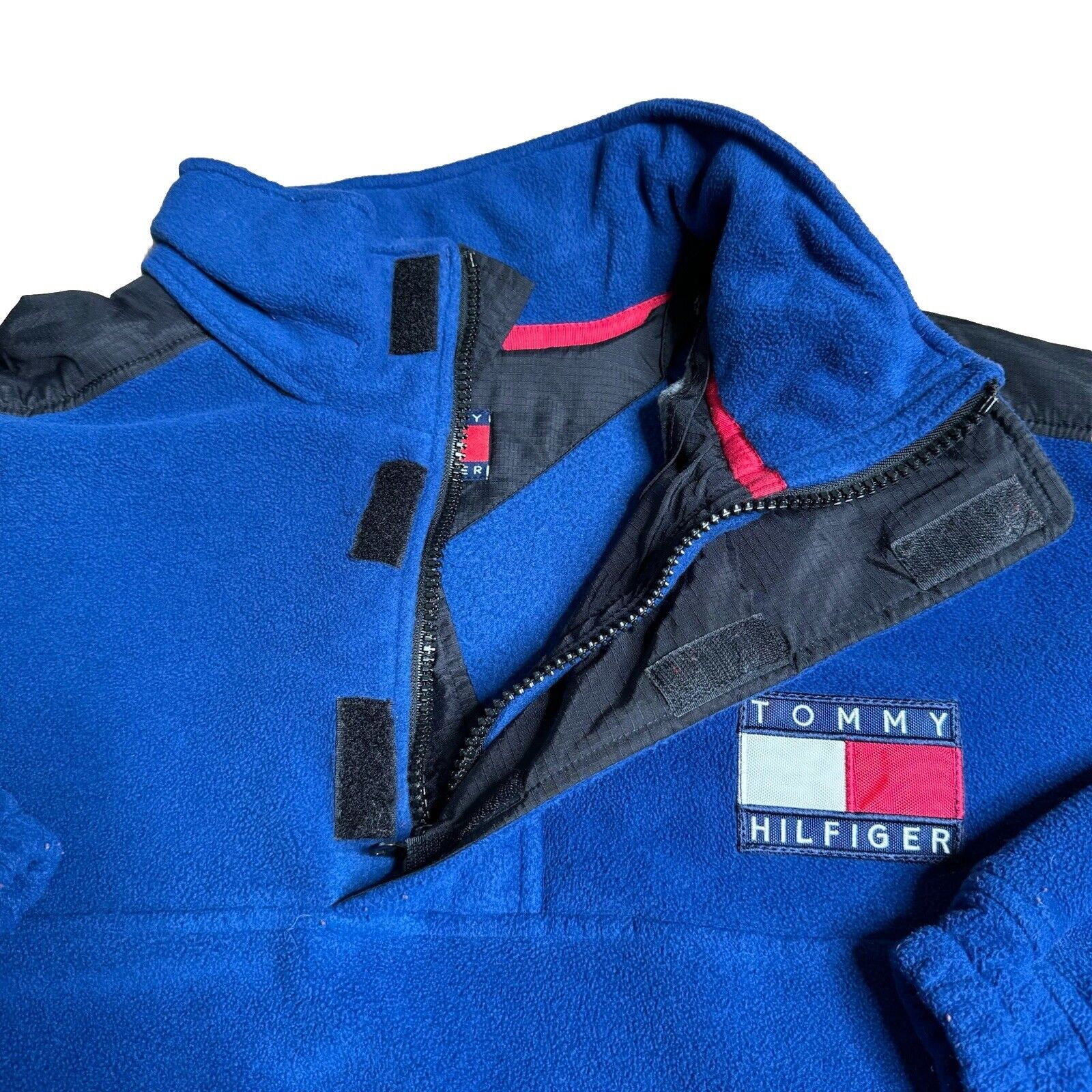 Tommy Hilfiger Vtg Tommy Hilfiger Expedition Fleece Pullover Jacket L/XL Size US XL / EU 56 / 4 - 7 Thumbnail