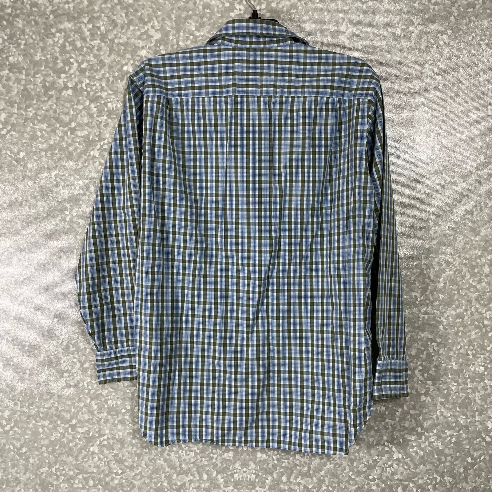 J.Crew J Crew Blue Plaid Long Sleeve Button Up Shirt - Size Medium Size US M / EU 48-50 / 2 - 5 Thumbnail