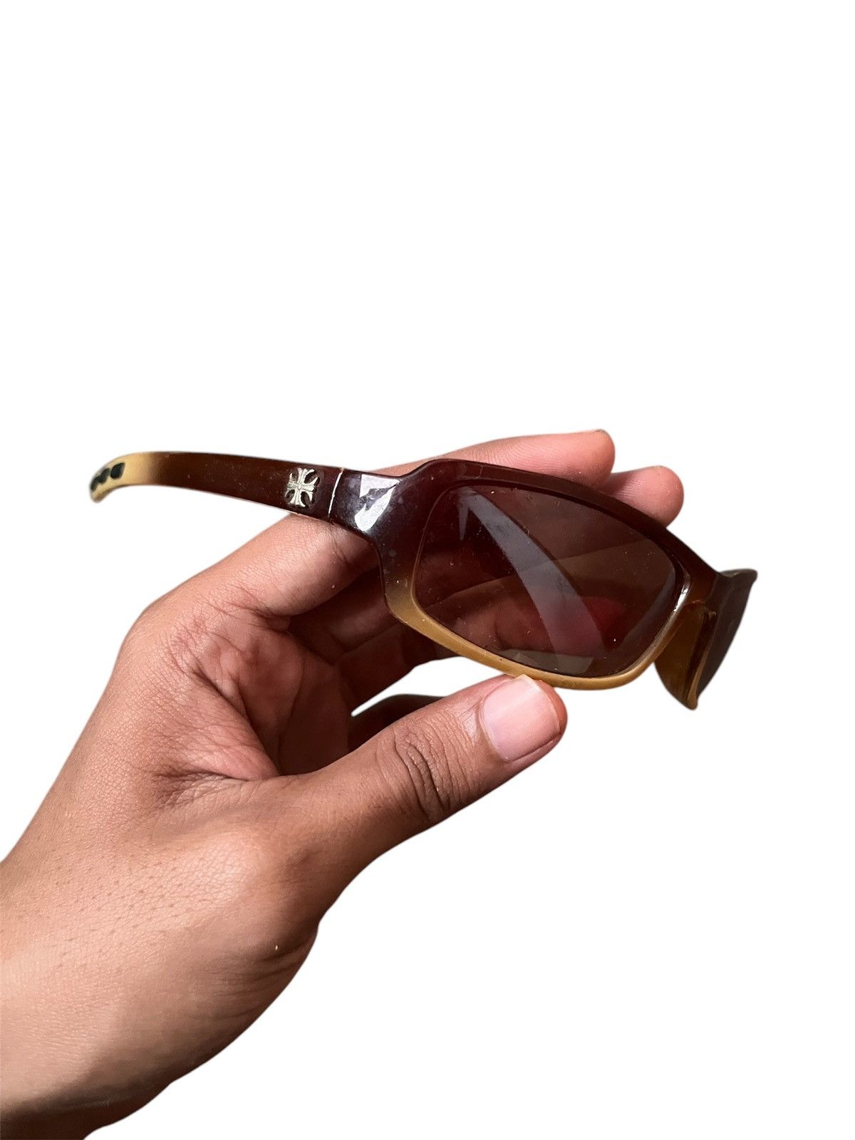 VINTAGE Y2K UNBRAND CROSS SUNGLASS CH STYLE