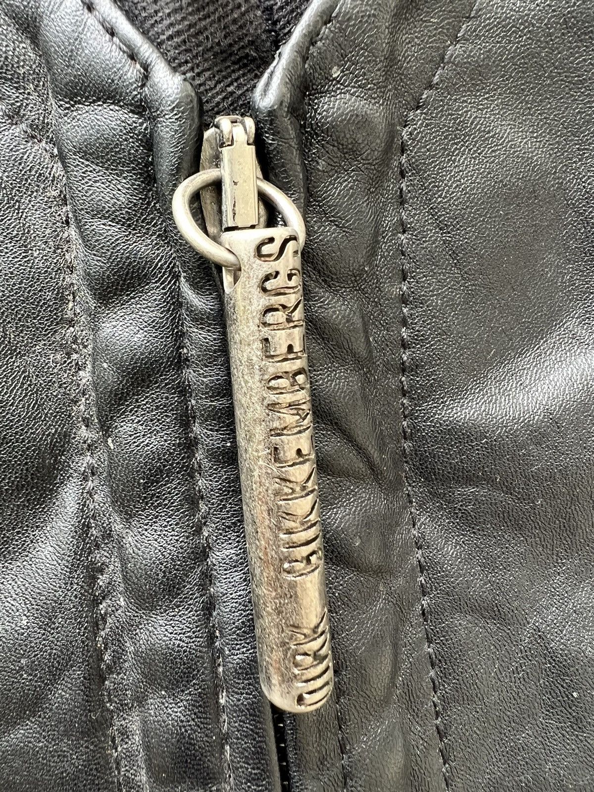 Dirk Bikkembergs × Vintage Vintage 90s DIRK BIKKEMBERGS Detachable Linig Leather Vest Size US M / EU 48-50 / 2 - 11 Thumbnail