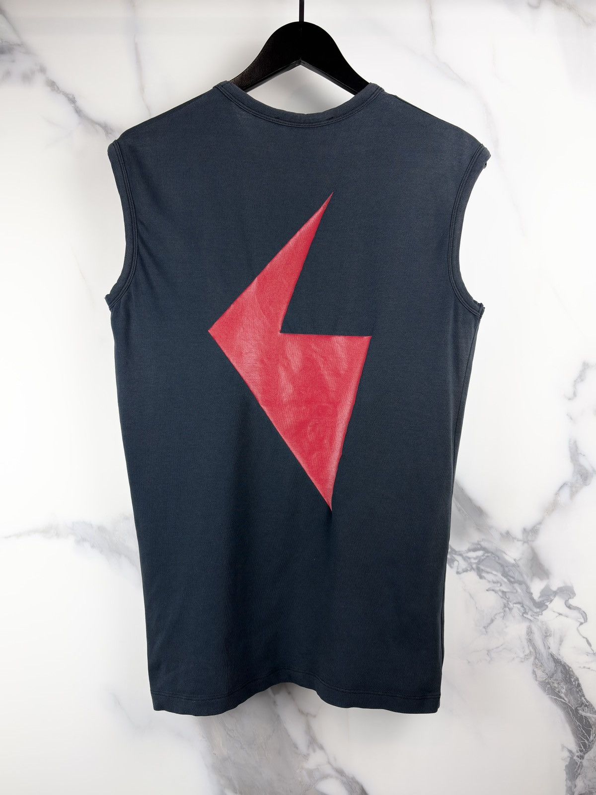 Raf Simons SS05 Raf Simons History Of The World Lightning Bolt Tank Top Size US M / EU 48-50 / 2 - 1 Thumbnail