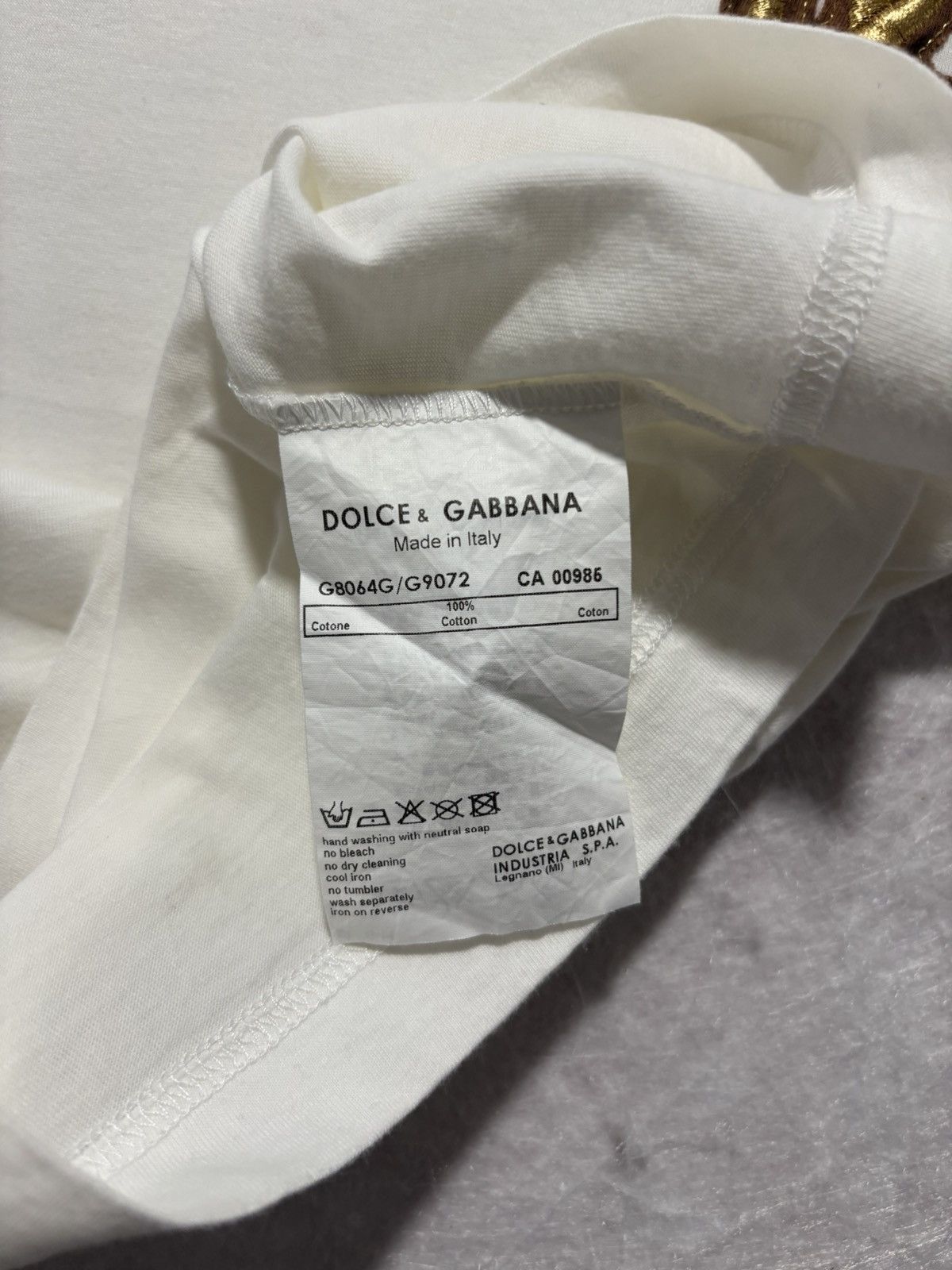 Dolce & Gabbana Dolce & Gabbana Tshirt Size S / US 4 / IT 40 - 4 Thumbnail