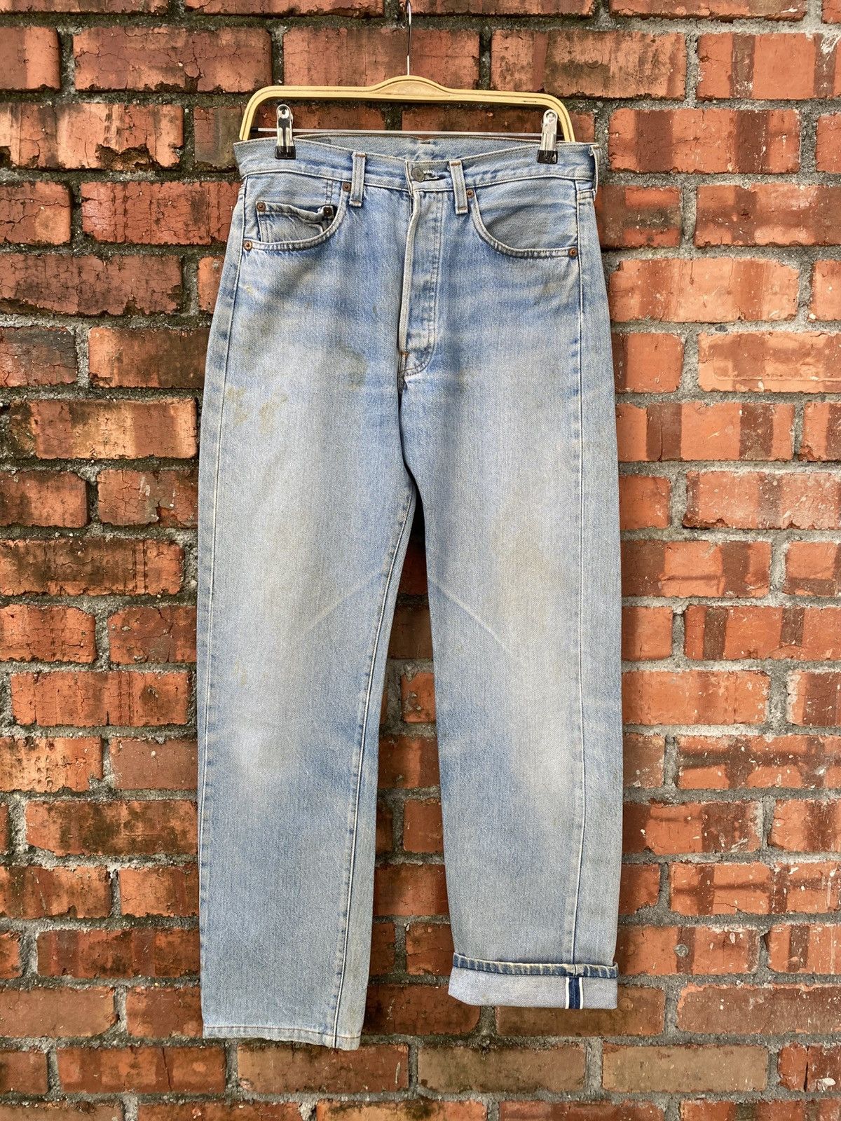 Levi's × Levi's Vintage Clothing × Vintage W32x32 vintage levi's 501 redline 80s made in USA #524 Size US 32 / EU 48 - 1 Thumbnail