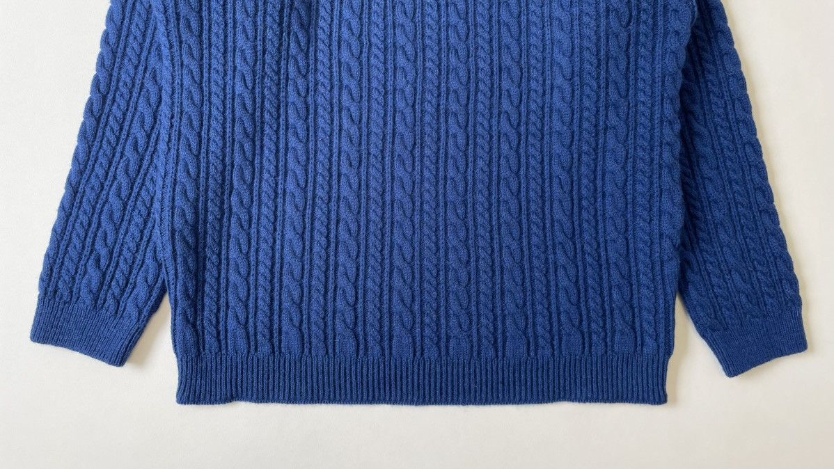 Raf Simons A/W 20 Oversized Cable Knit Sweater Size US M / EU 48-50 / 2 - 8 Thumbnail