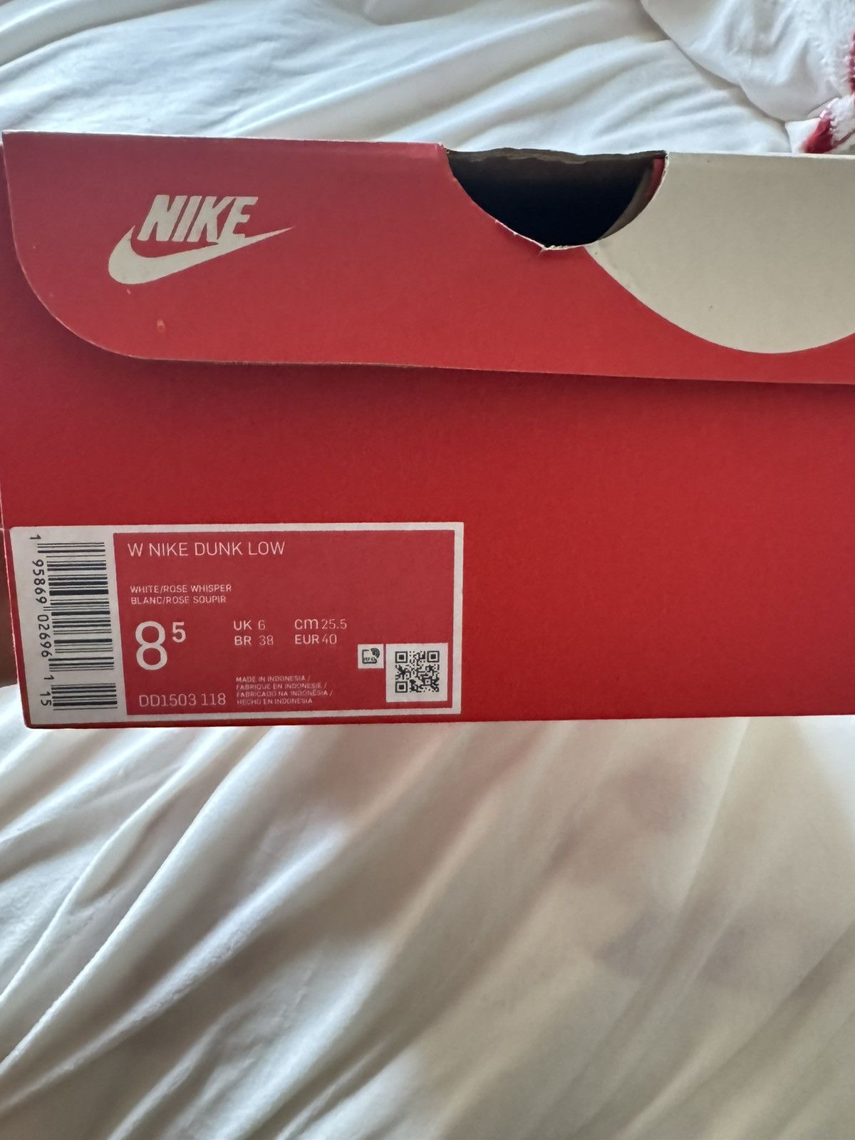 Nike Nike Dunk Low Rose Whisper Size US 7 / EU 40 - 6 Thumbnail