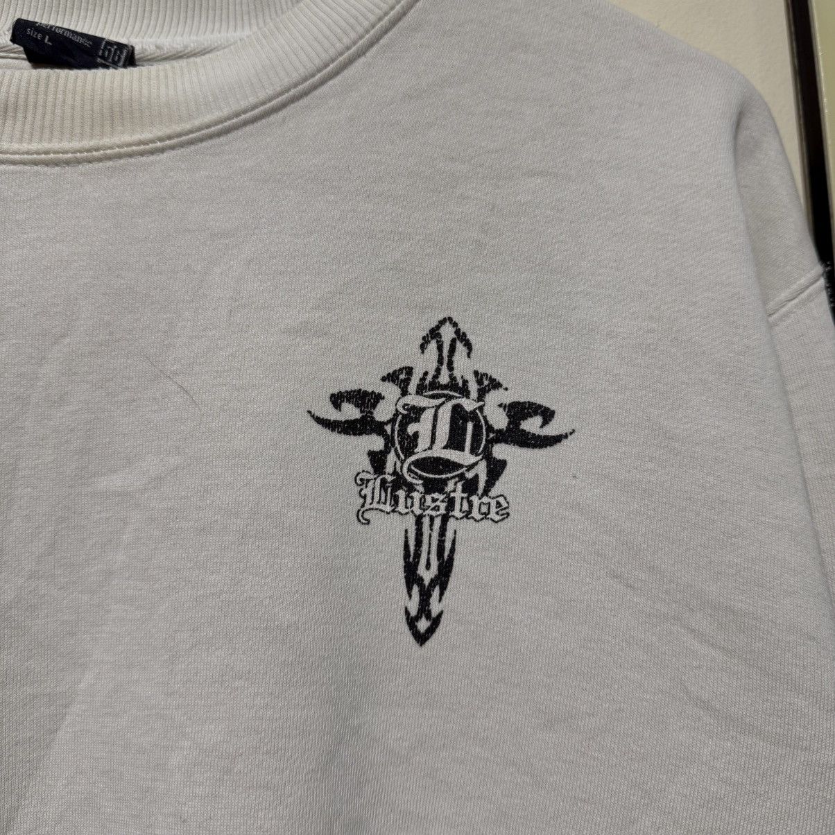 Other Blue Vacation "Lustre" Tribal Graphic Crewneck Y2k Size US L / EU 52-54 / 3 - 3 Thumbnail