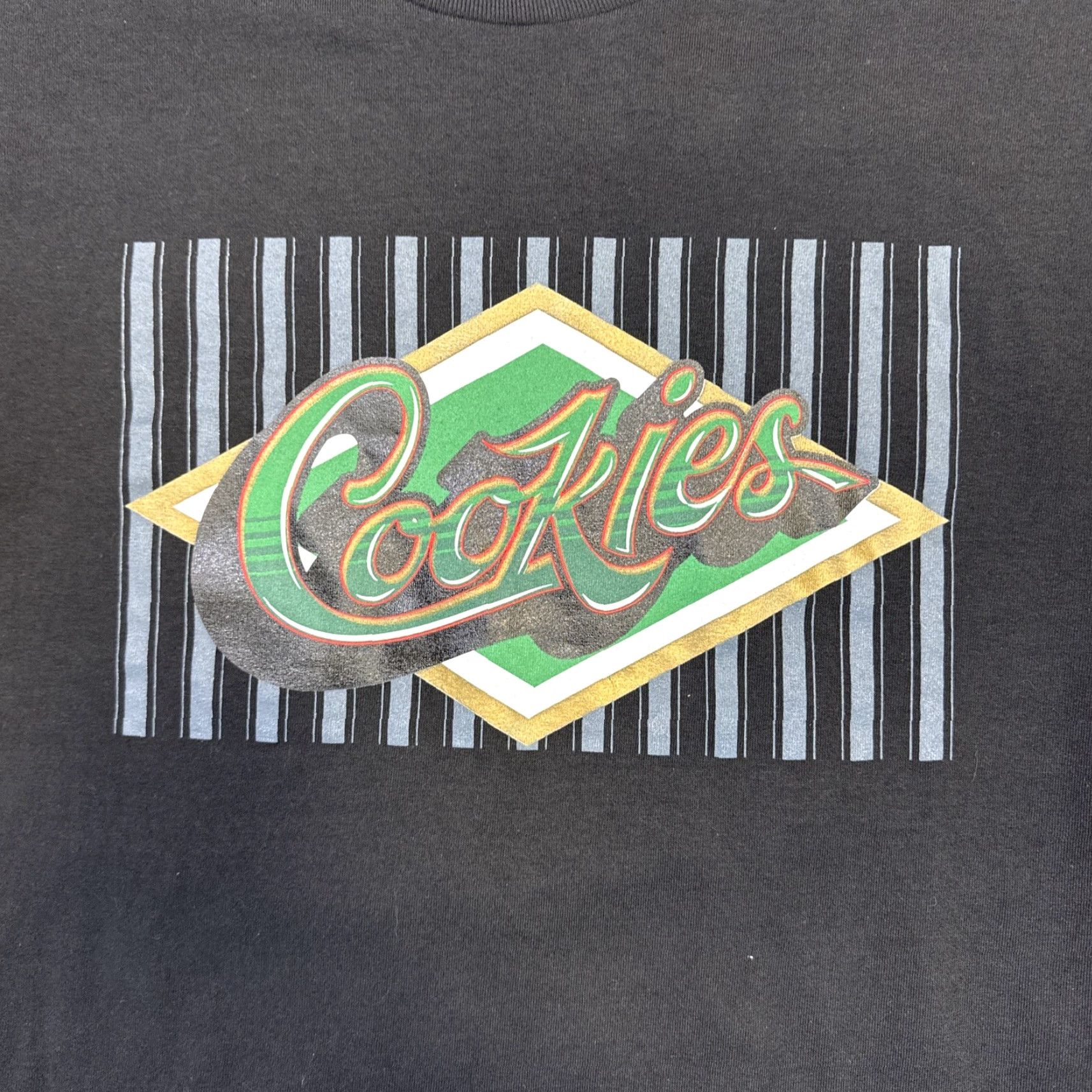 Vintage Cookies shirt Mens M Black Baseball logo graphic Weed dispensary smoking Size US M / EU 48-50 / 2 - 6 Thumbnail