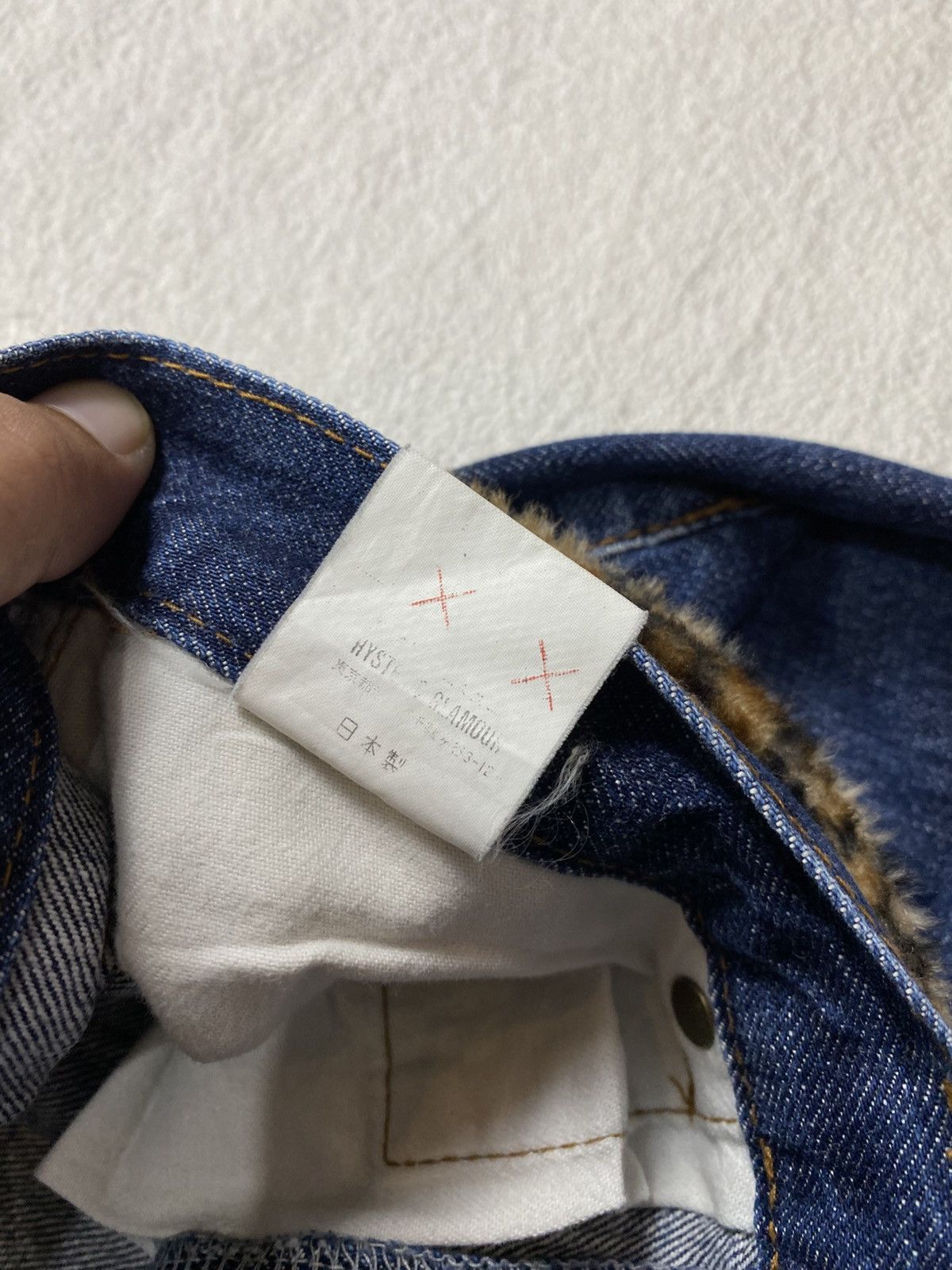 Hysteric Glamour × Japanese Brand RARE ! Hysterics shiled flare denim jean Size US 30 / EU 46 - 6 Thumbnail