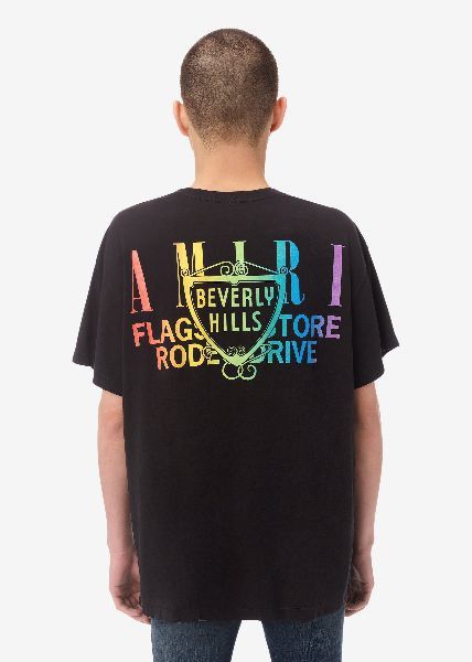 Amiri o1s1wg111025 XO Beverly Hills T-Shirt in Black Size US M / EU 48-50 / 2 - 5 Thumbnail