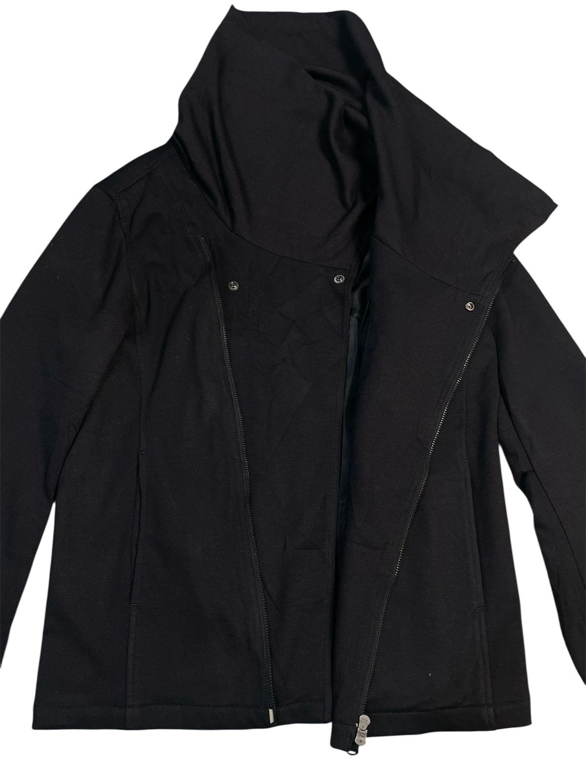 Katharine Hamnett London Katharine HamnettLondon KG10 AsymmetricalZip Blouson Jacket Size US L / EU 52-54 / 3 - 6 Thumbnail