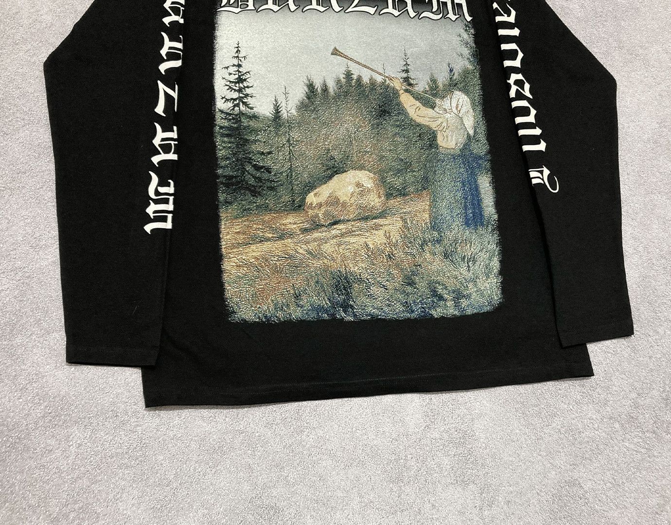 Band Tees Longsleeve Burzum - Filosofem Black metal Mayhem Bathory Size US L / EU 52-54 / 3 - 3 Thumbnail