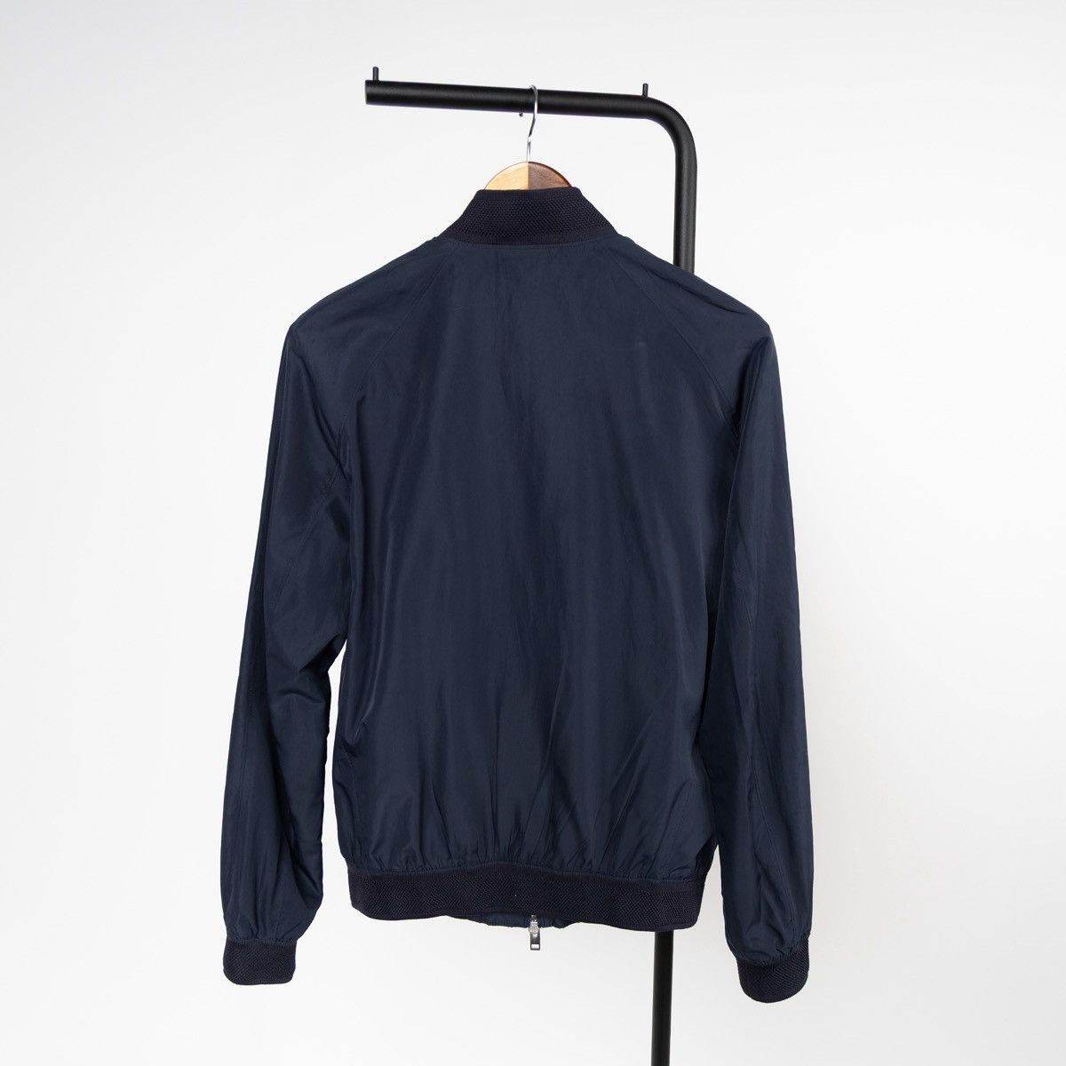 J.Lindeberg J.Lindeberg Blue Bomber Jacket Zip Up Lightweight Casual Size US S / EU 44-46 / 1 - 5 Thumbnail