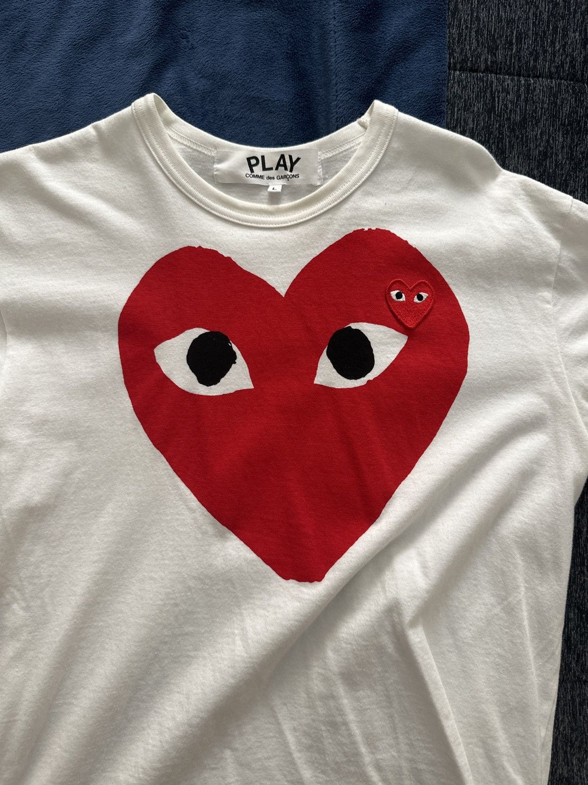 Comme des Garcons CDG Big Heart T shirt Size US L / EU 52-54 / 3 - 3 Thumbnail