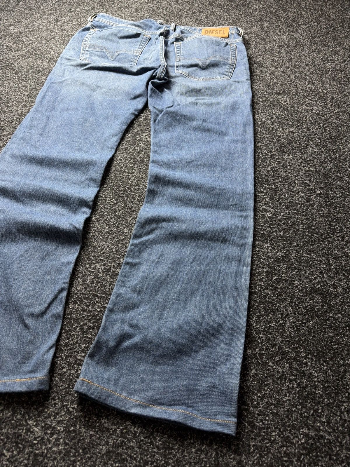 Diesel Vintage Luxury 00s Diesel Distressed Zatiny Jeans Y2K Denim Size US 33 - 17 Thumbnail