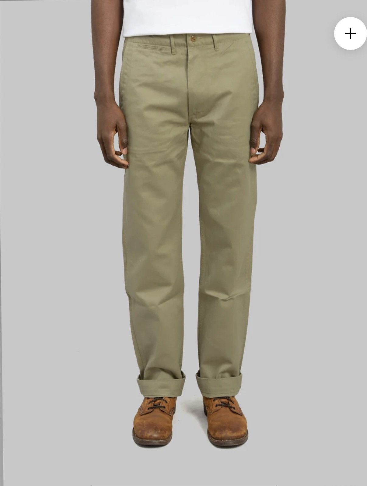 Buzz Rickson's BR40025 ORIGINAL SPEC. CHINO KHAKI Size US 31 - 5 Thumbnail