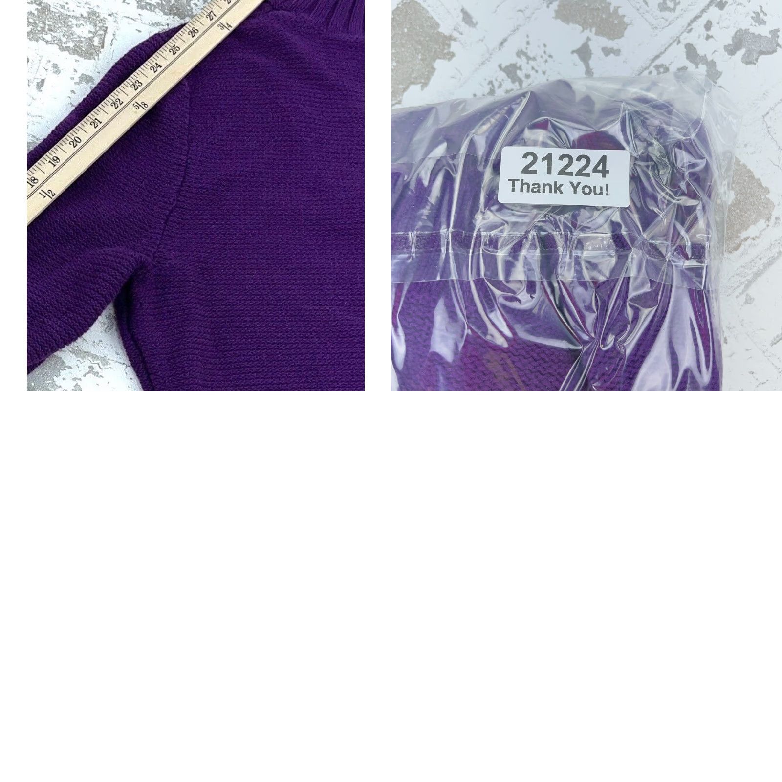 Ralph Lauren VINTAGE Lauren Ralph Lauren Sweater Women XL Pullover Knit Casual Long Sleeve Purple Size XL / US 12-14 / IT 48-50 - 8 Thumbnail