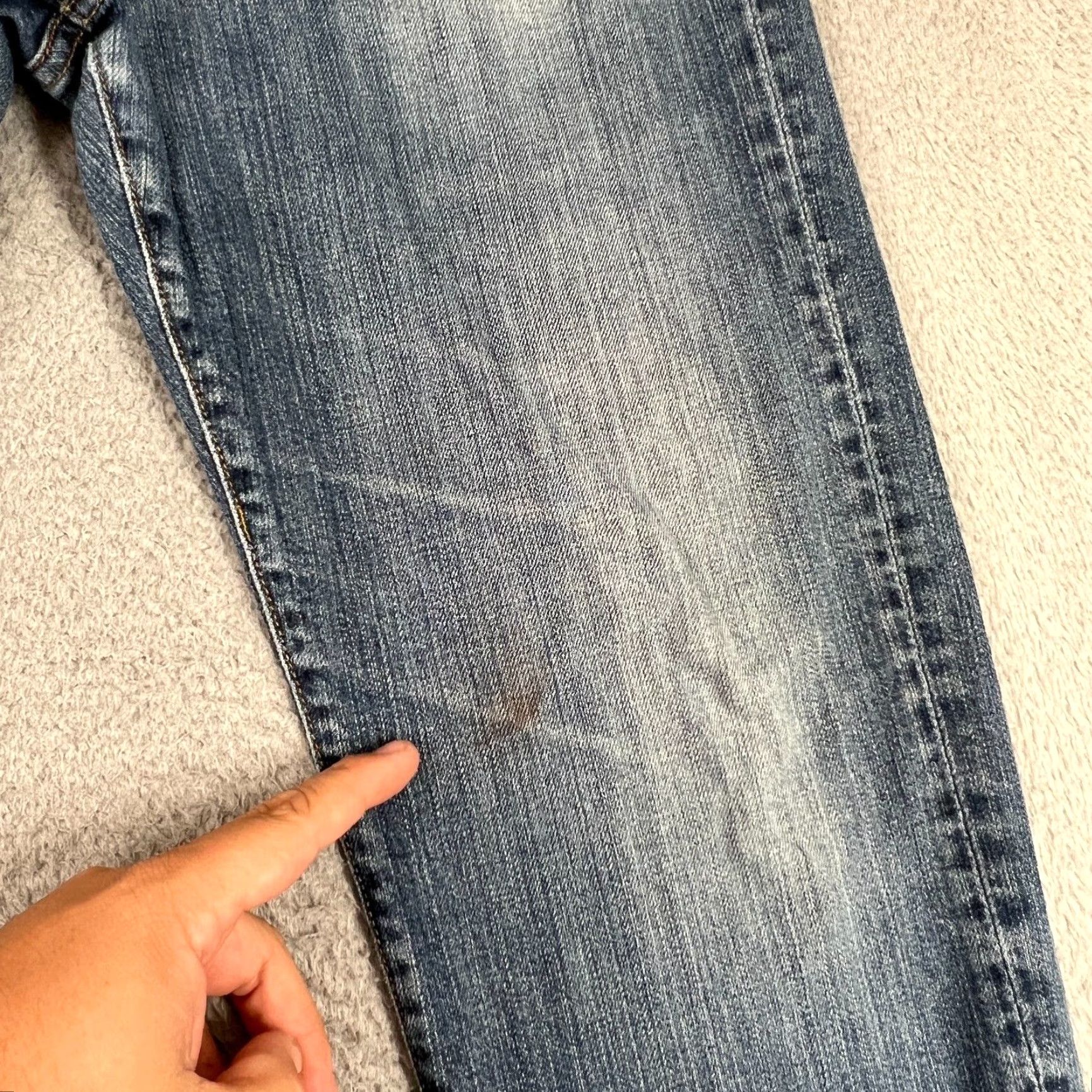 Lucky Brand Vintage Lucky Brand Dungarees Men’s Jeans Size 36 Bootcut Blue Cotton Denim Made in USA Size US 36 / EU 52 - 2 Thumbnail