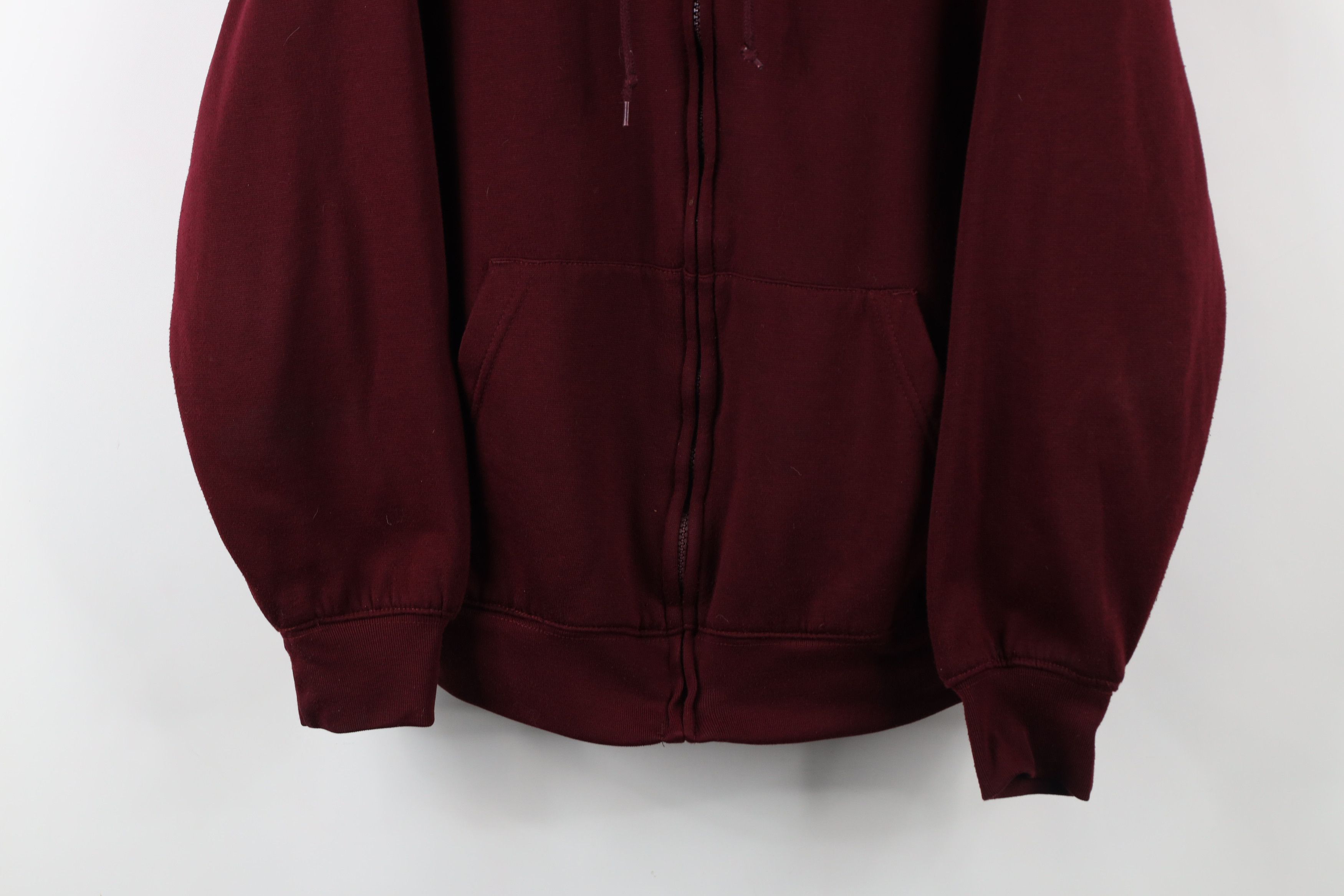 Vintage Vintage 90s Streetwear Thermal Waffle Knit Lined Hoodie Size US S / EU 44-46 / 1 - 3 Thumbnail