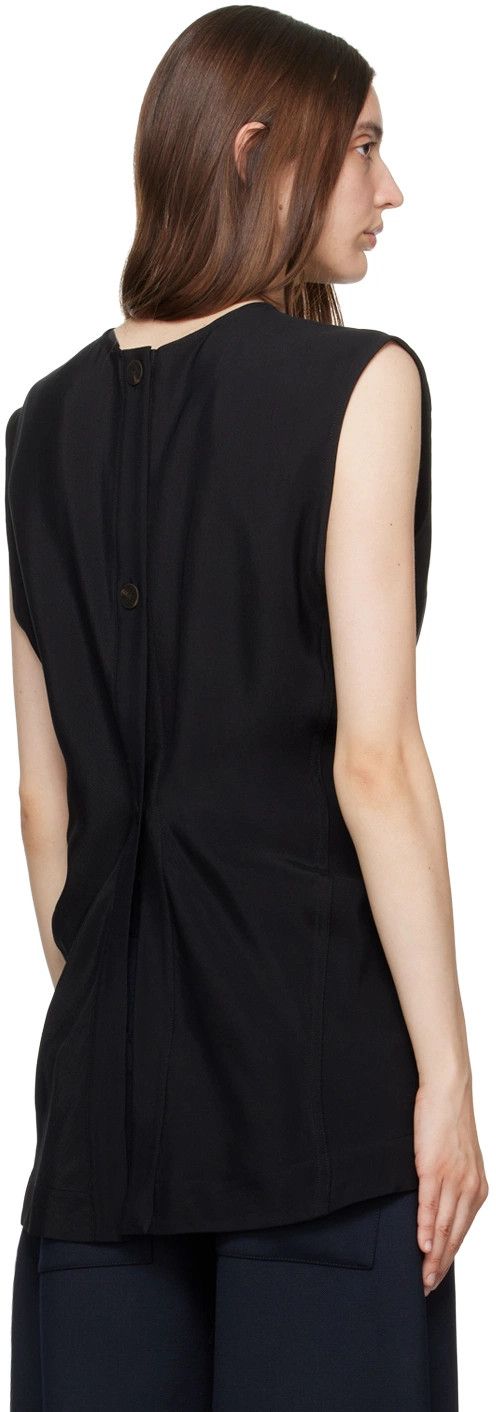 Studio Nicholson o1mle0525 Garda Tank Top in Blue Size S / US 4 / IT 40 - 3 Thumbnail