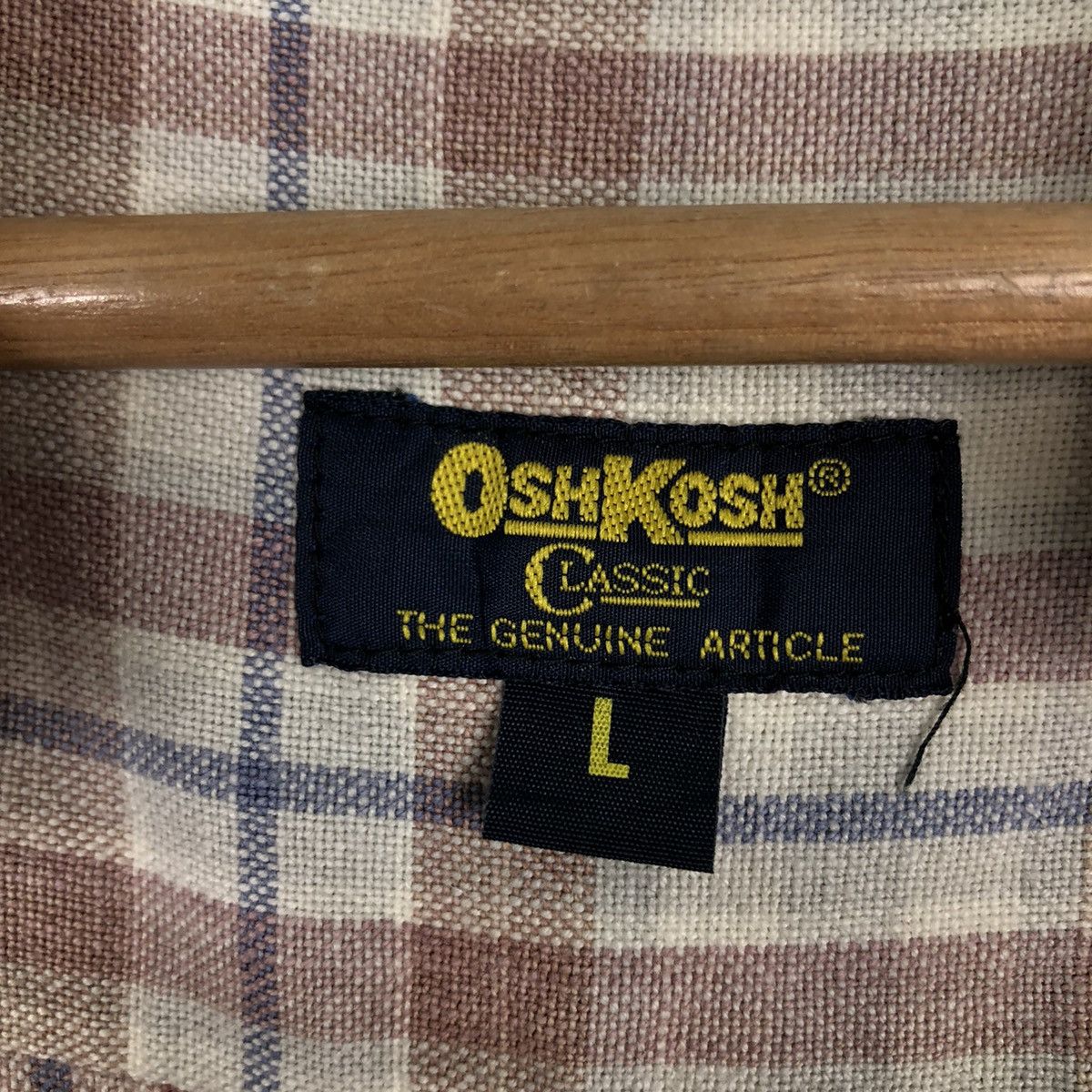 Oshkosh 🔥90’s Vintage Work Chore Jacket Oshkosh Tartan Design Size US L / EU 52-54 / 3 - 13 Thumbnail