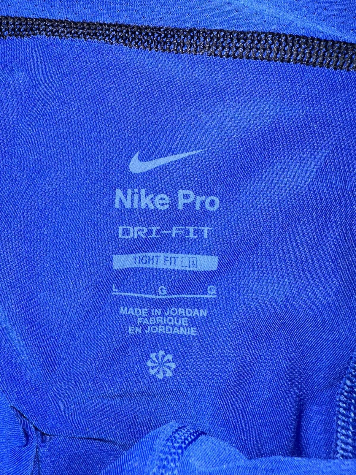 Nike Nike Pro Cool Training Compression Blue Shorts Size US 34 / EU 50 - 3 Thumbnail