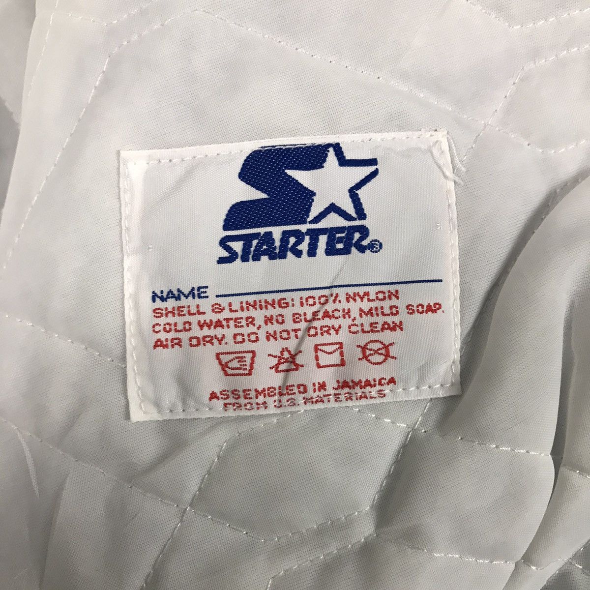 MLB × Starter × Vintage STARTER NEW YORK METS BOMBER SNAP BUTTON SIGNATURE JACKET Size US S / EU 44-46 / 1 - 15 Thumbnail