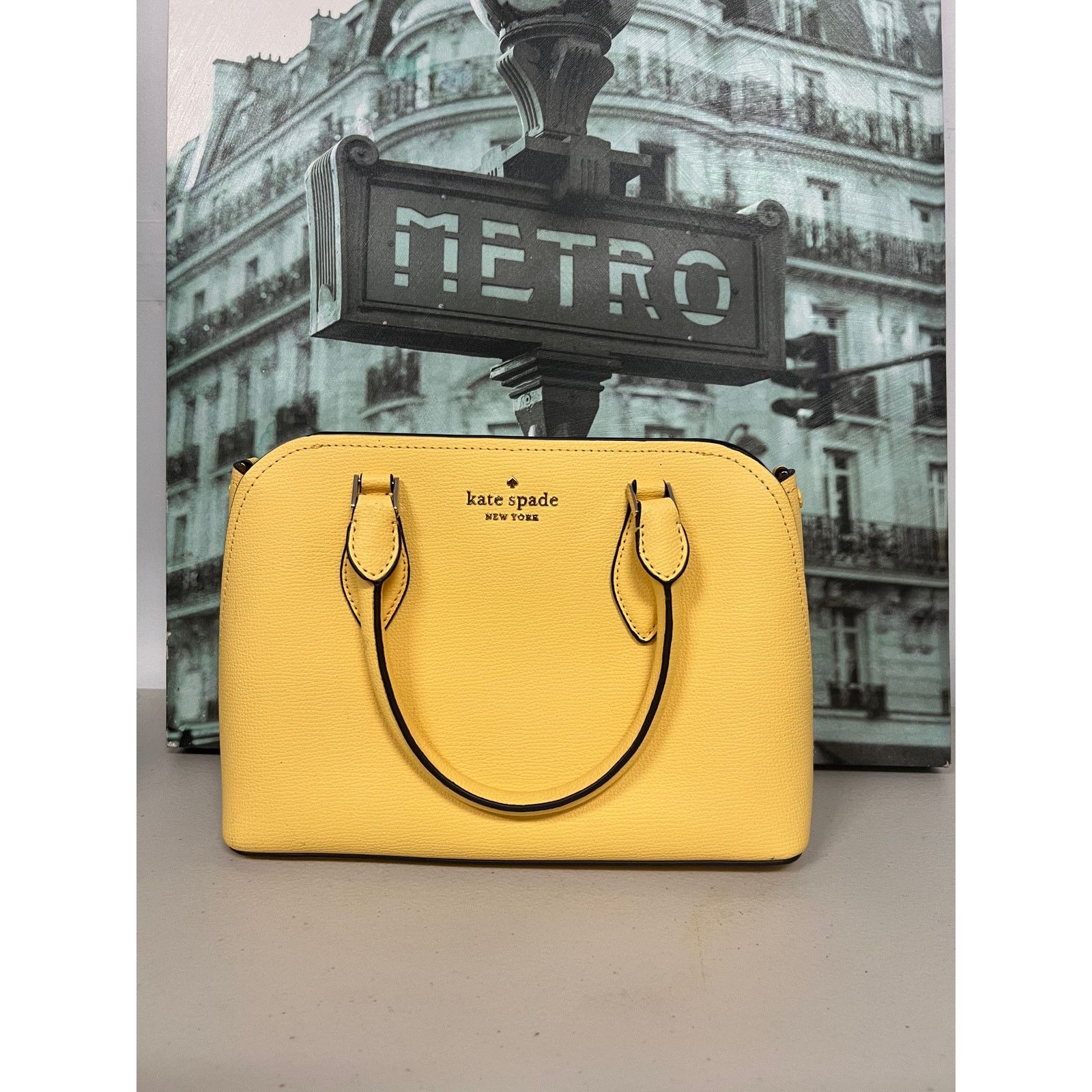 Kate Spade Kate Spade WKR00438 Darcy Small Dome Satchel Crossbody Size ONE SIZE - 1 Thumbnail
