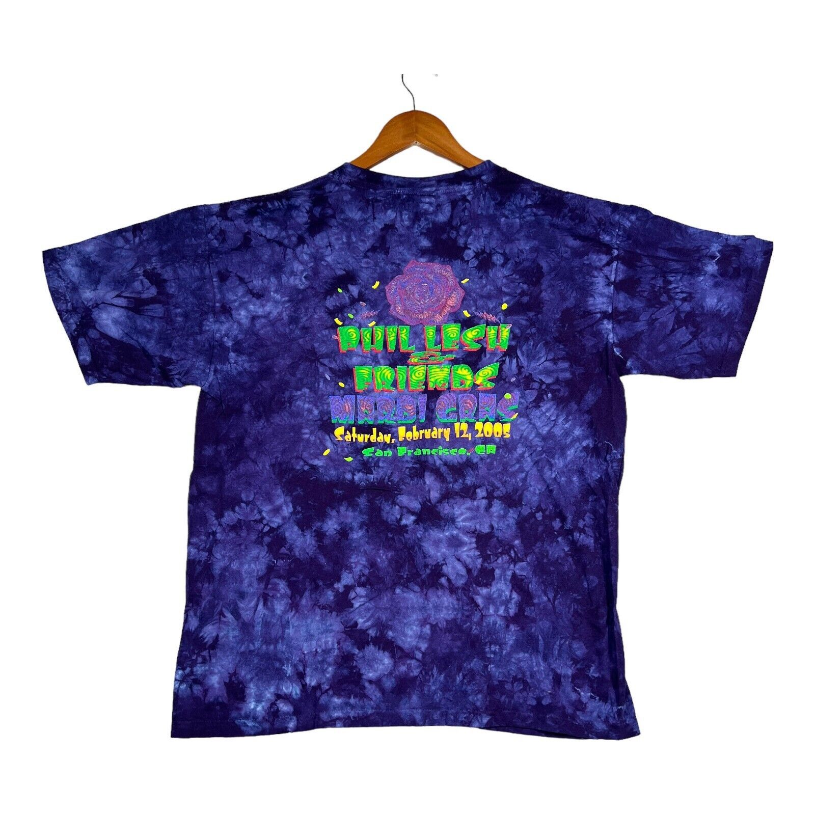 Other Phil Lesh and Friends 2005 Mardi Gras Grateful Dead Tie Dye Size US L / EU 52-54 / 3 - 2 Thumbnail