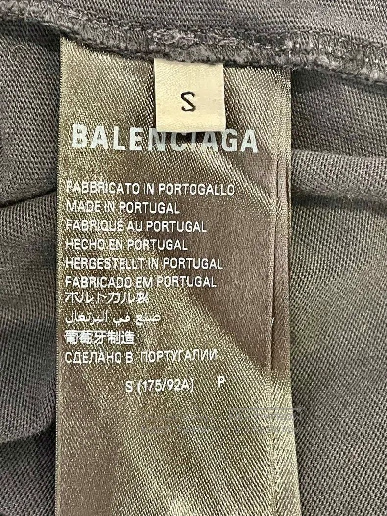 Balenciaga Balenciaga Heart letter pattern print round neck casual bl Size US S / EU 44-46 / 1 - 4 Thumbnail