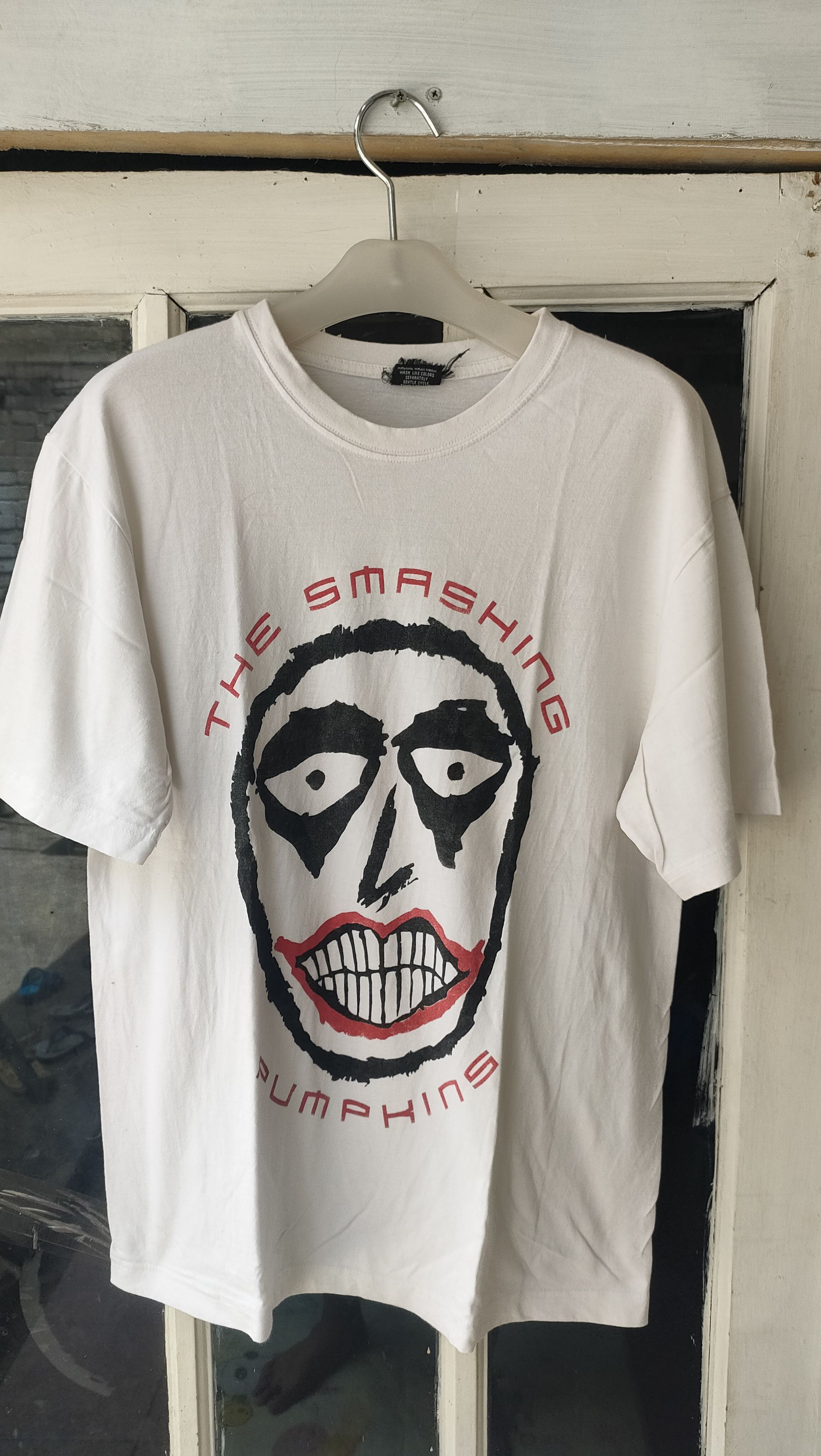 90s smashing pumpkins smile T-shirt XL