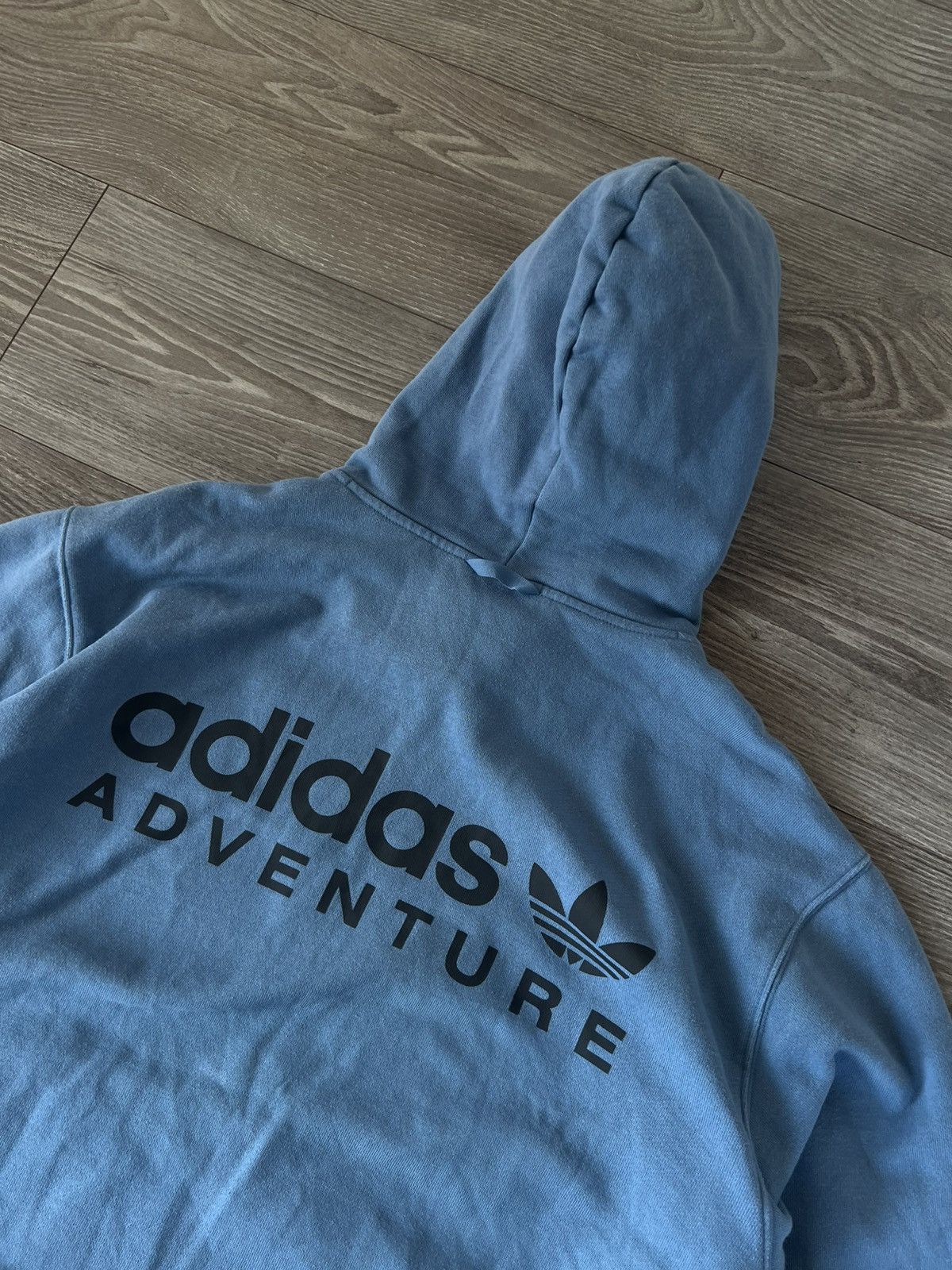 Adidas ‼️Adidas Adventure EQT Big Logo Regular Hood Hoodie ‼️ Size US XXL / EU 58 / 5 - 9 Thumbnail
