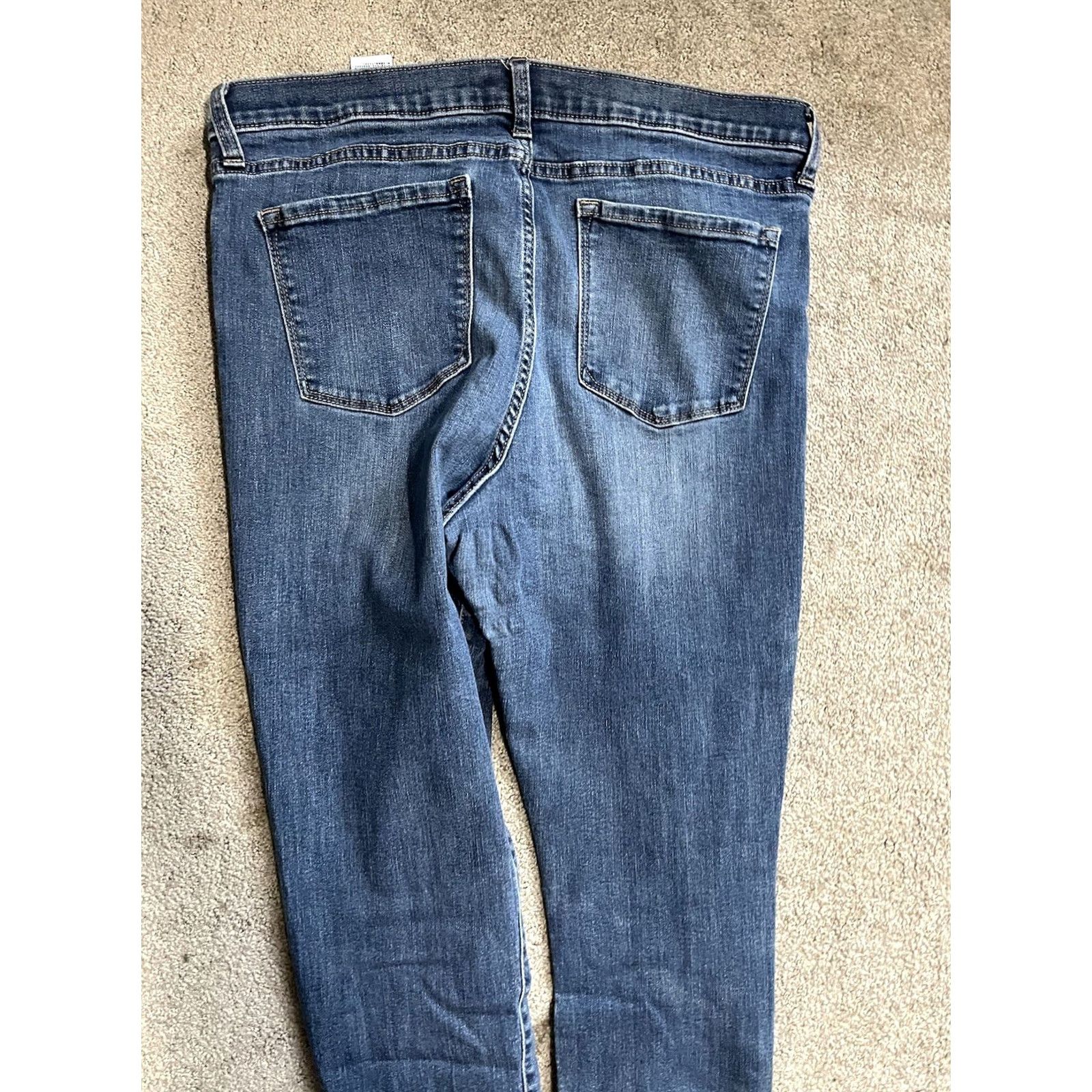 Banana Republic Banana Republic Skinny Fit Jeans Size 32/14R Women Blue Jeans Size 36" / US 14 / IT 50 - 4 Thumbnail