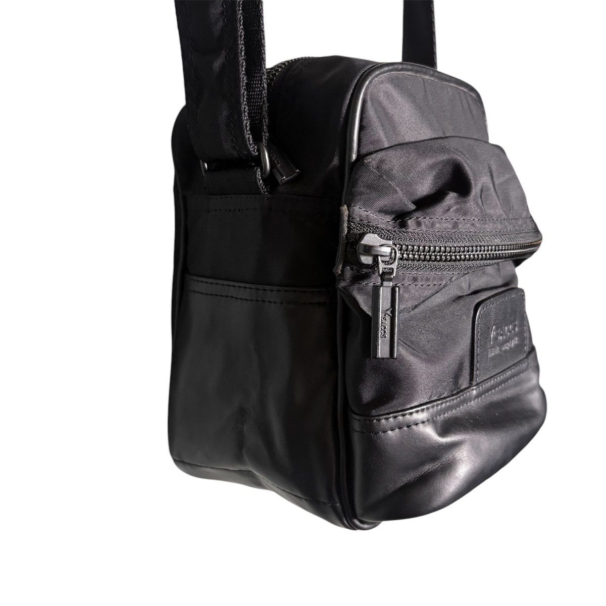 Y's × Yohji Yamamoto Yohji Yamamoto Y’saccs Leather / Nylon Crossbody Bag Size ONE SIZE - 4 Thumbnail