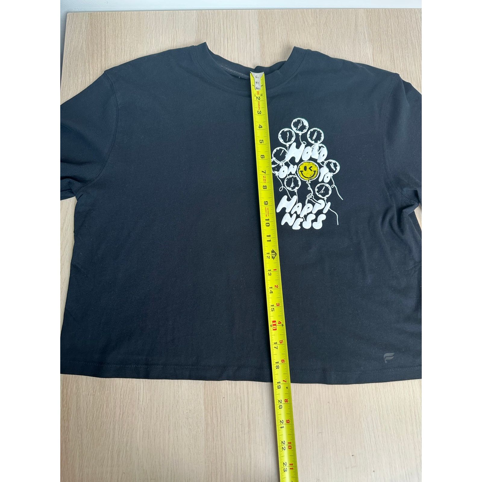 Fabletics Fabletics x S.W. Smiley Cotton T-Shirt - Size M - New Size US M / EU 48-50 / 2 - 5 Thumbnail