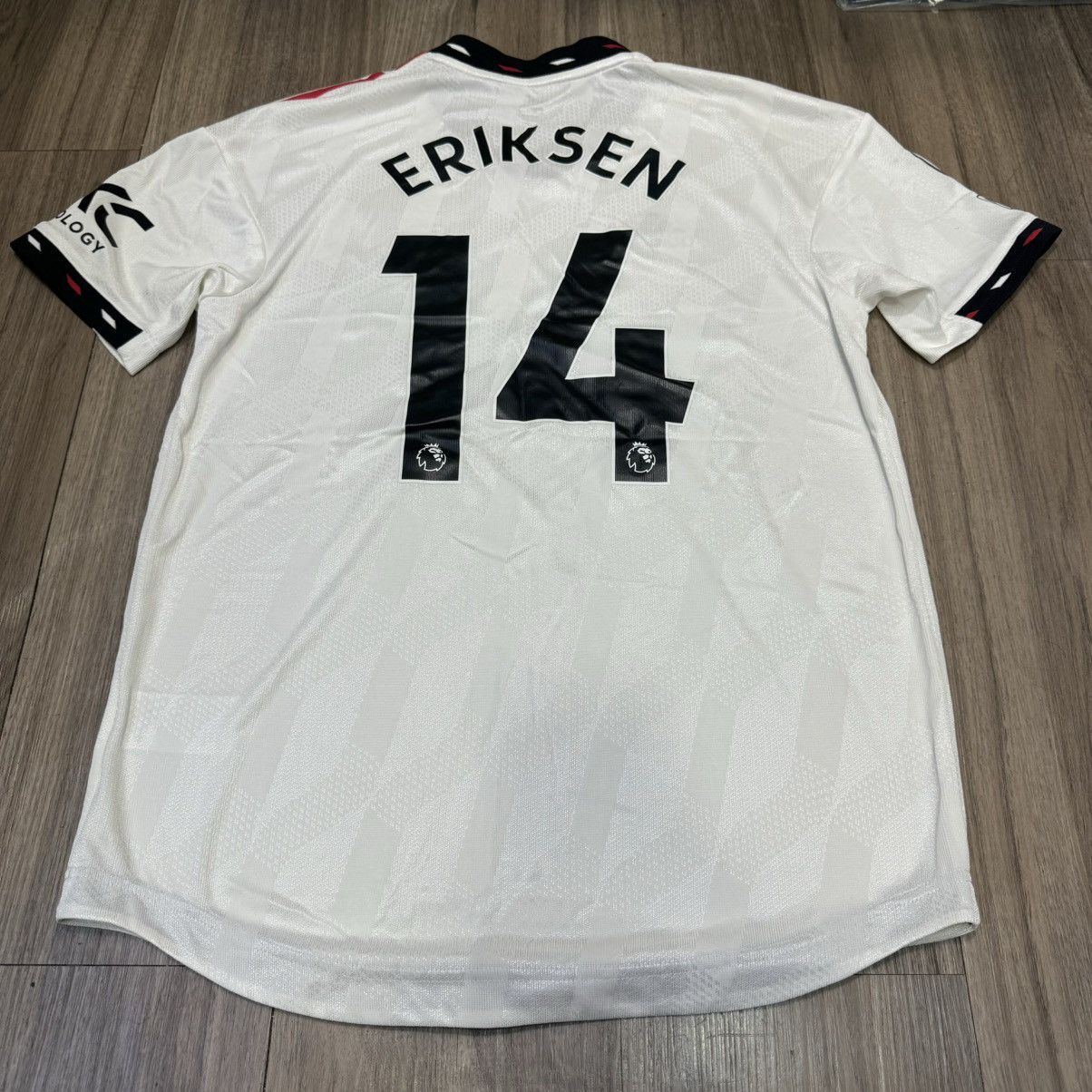 Adidas Manchester united 22/23 player issue away shirt #14 Eriksen Size US M / EU 48-50 / 2 - 2 Thumbnail