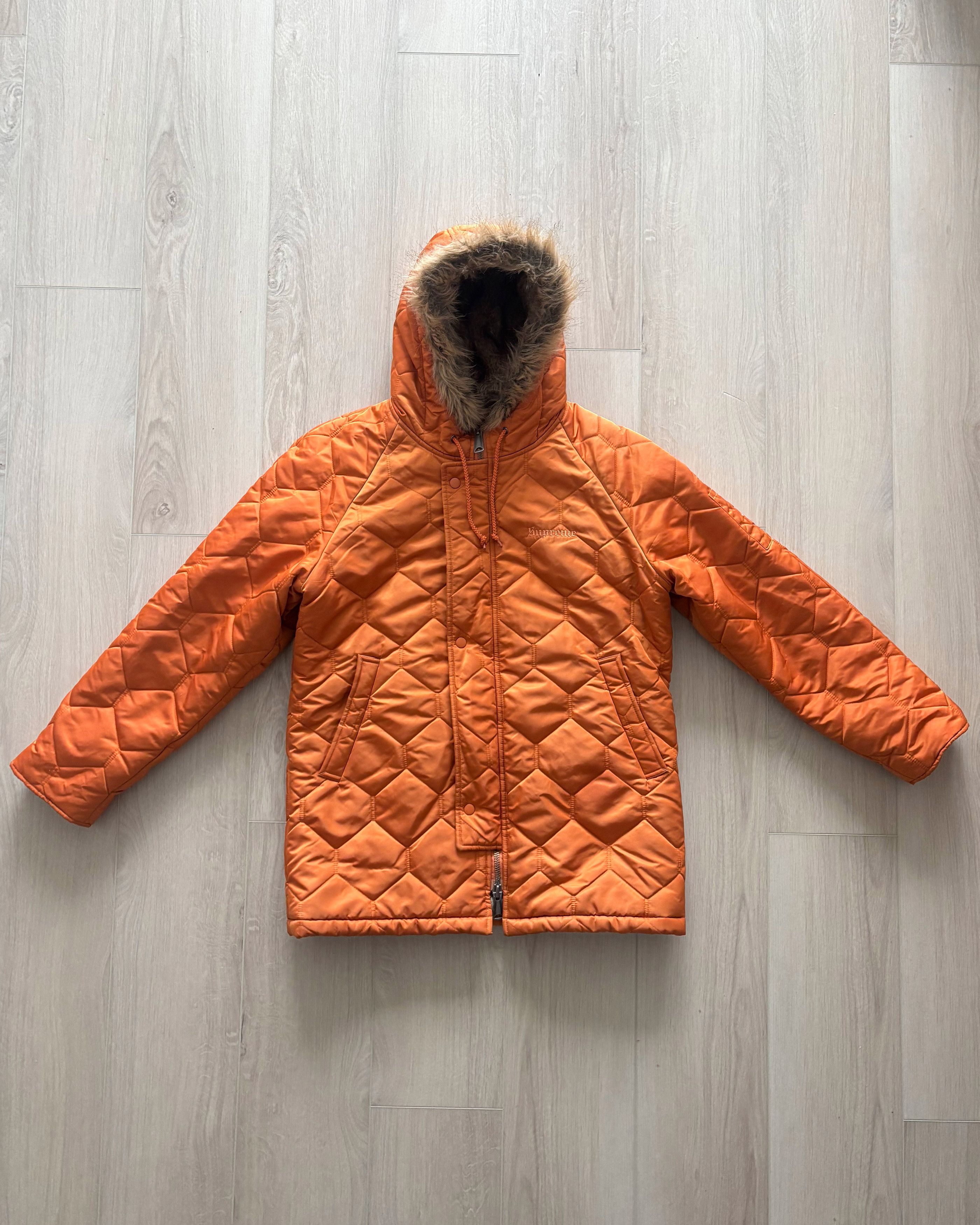 Supreme FW15 Supreme Quilted Flight Satin Parka Size US M / EU 48-50 / 2 - 1 Thumbnail