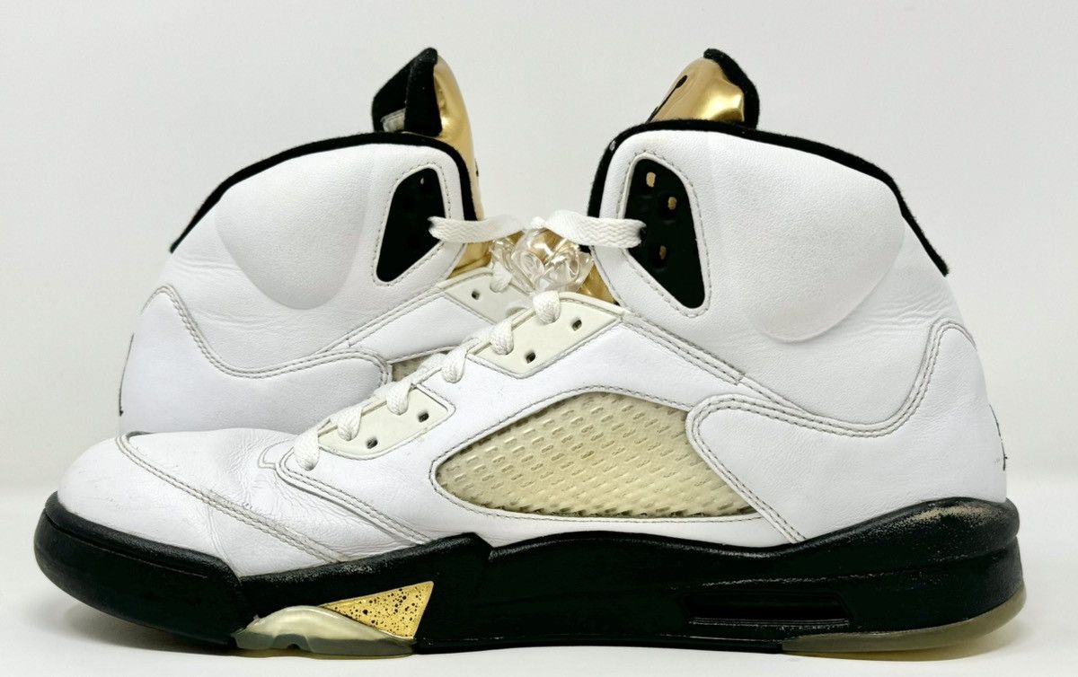 Jordan Brand × Nike Nike Air Jordan V 5 Olympic Gold 2016 Retro size 13 Size US 13 / EU 46 - 7 Thumbnail