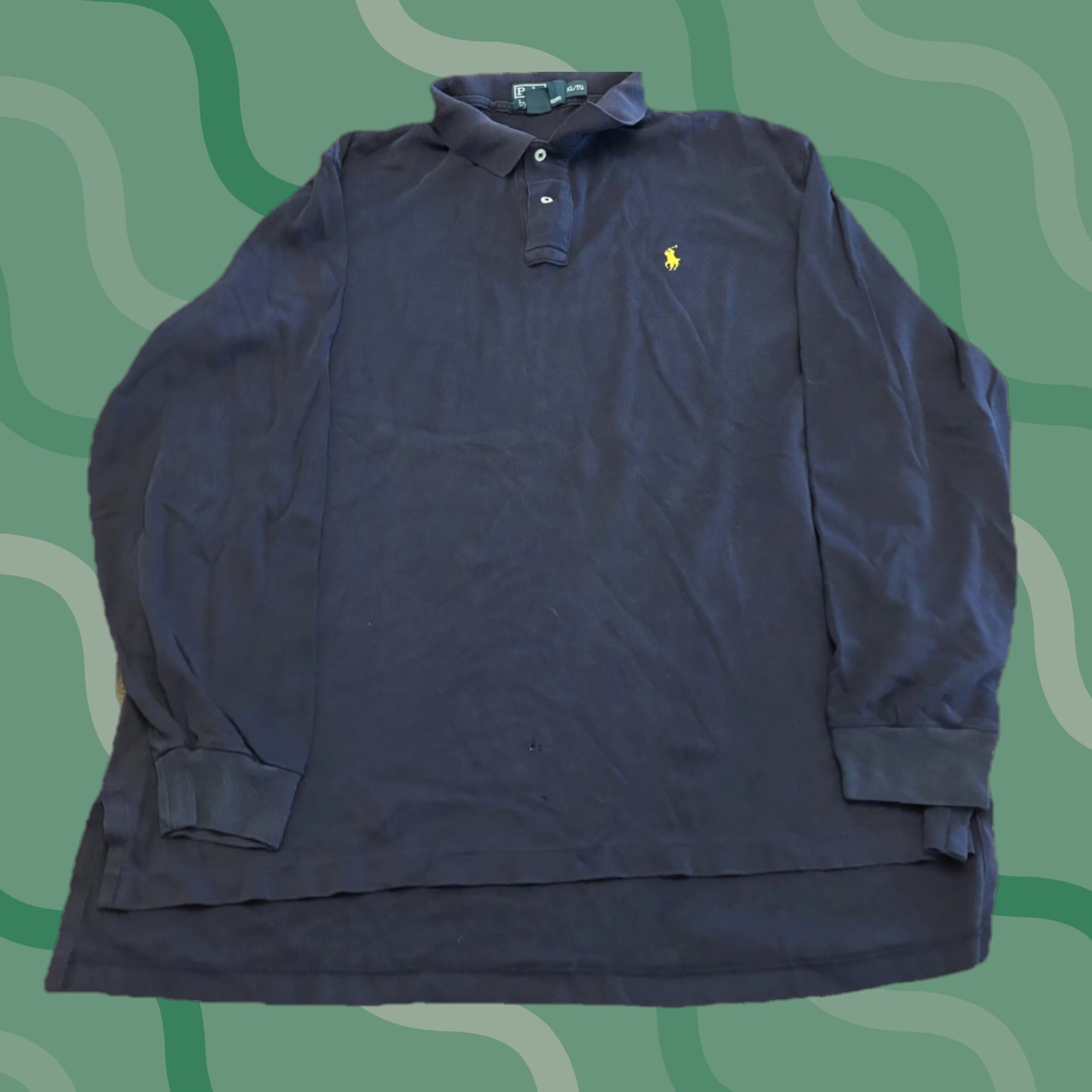 Polo Ralph Lauren VINTAGE Polo Ralph Lauren Rugby Polo Shirt Mens XL Long Sleeve Cotton P1 Size US XL / EU 56 / 4 - 1 Thumbnail
